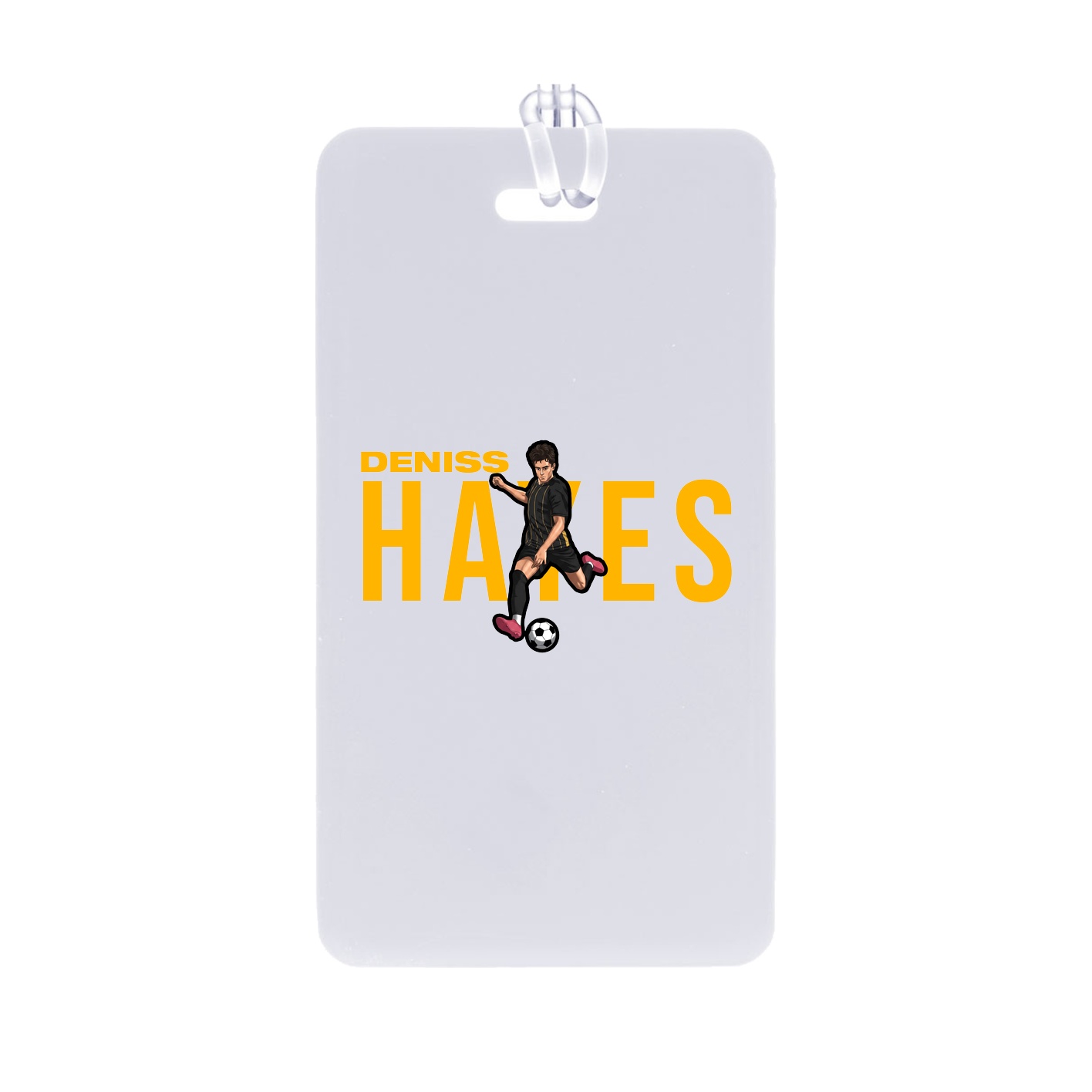 Bag Tag — Player Name in Classic