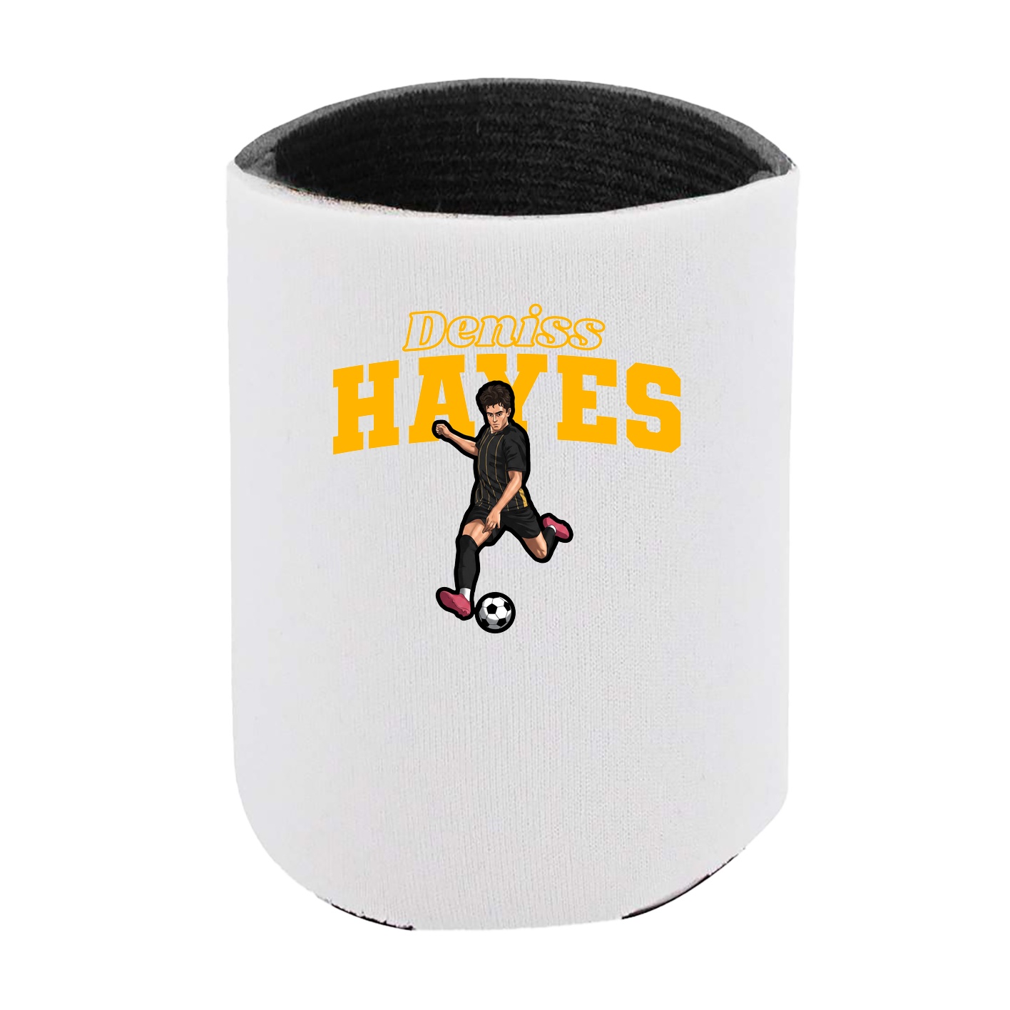 Can Holder — Name Arch in White