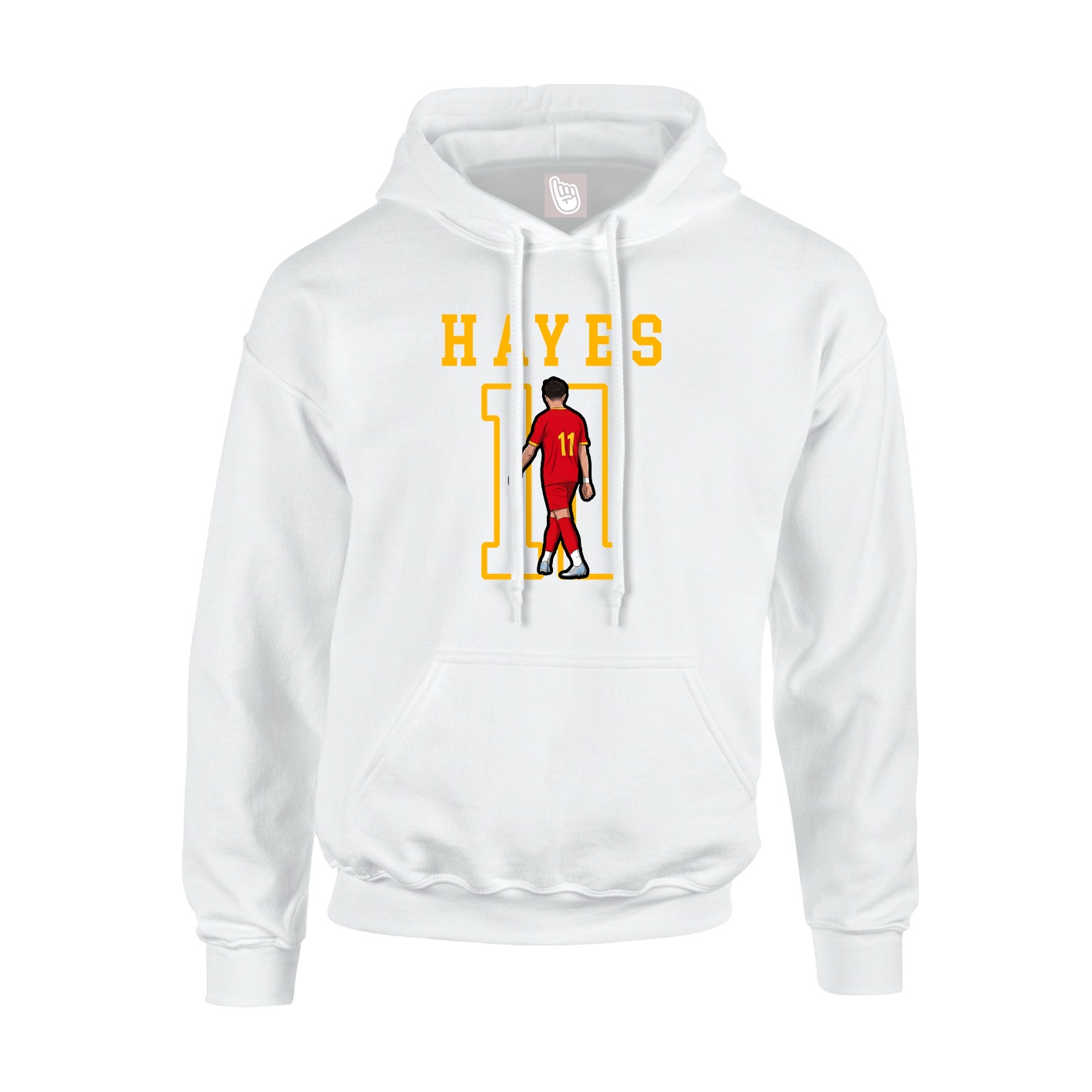 Youth Hoodie — Shirsey in White