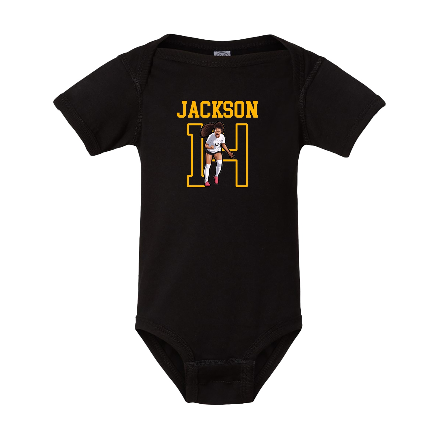 Baby Onesie — Shirsey in Black