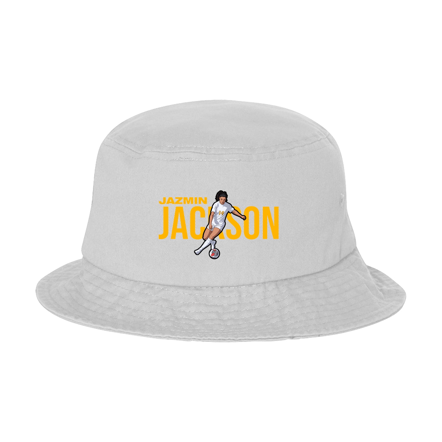 Bucket Cap — Player Name in White