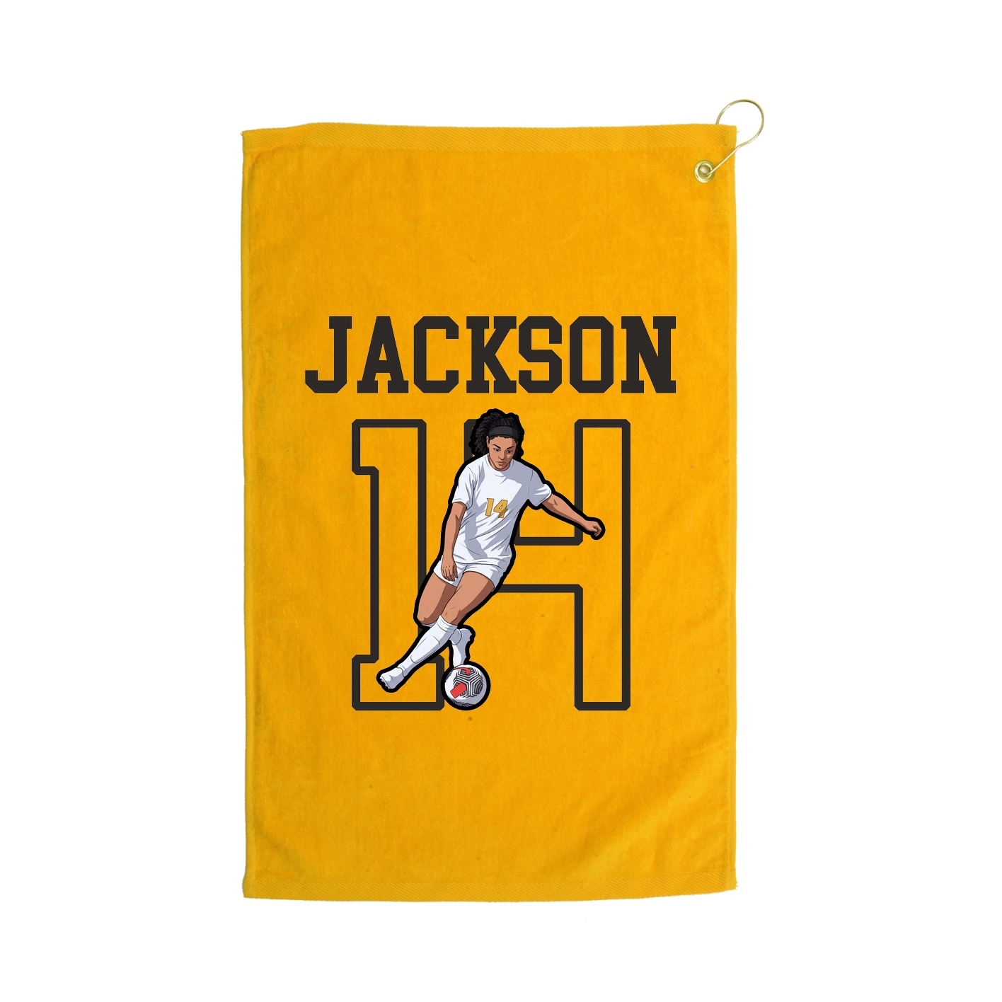 Golf Towel — Shirsey in Gold