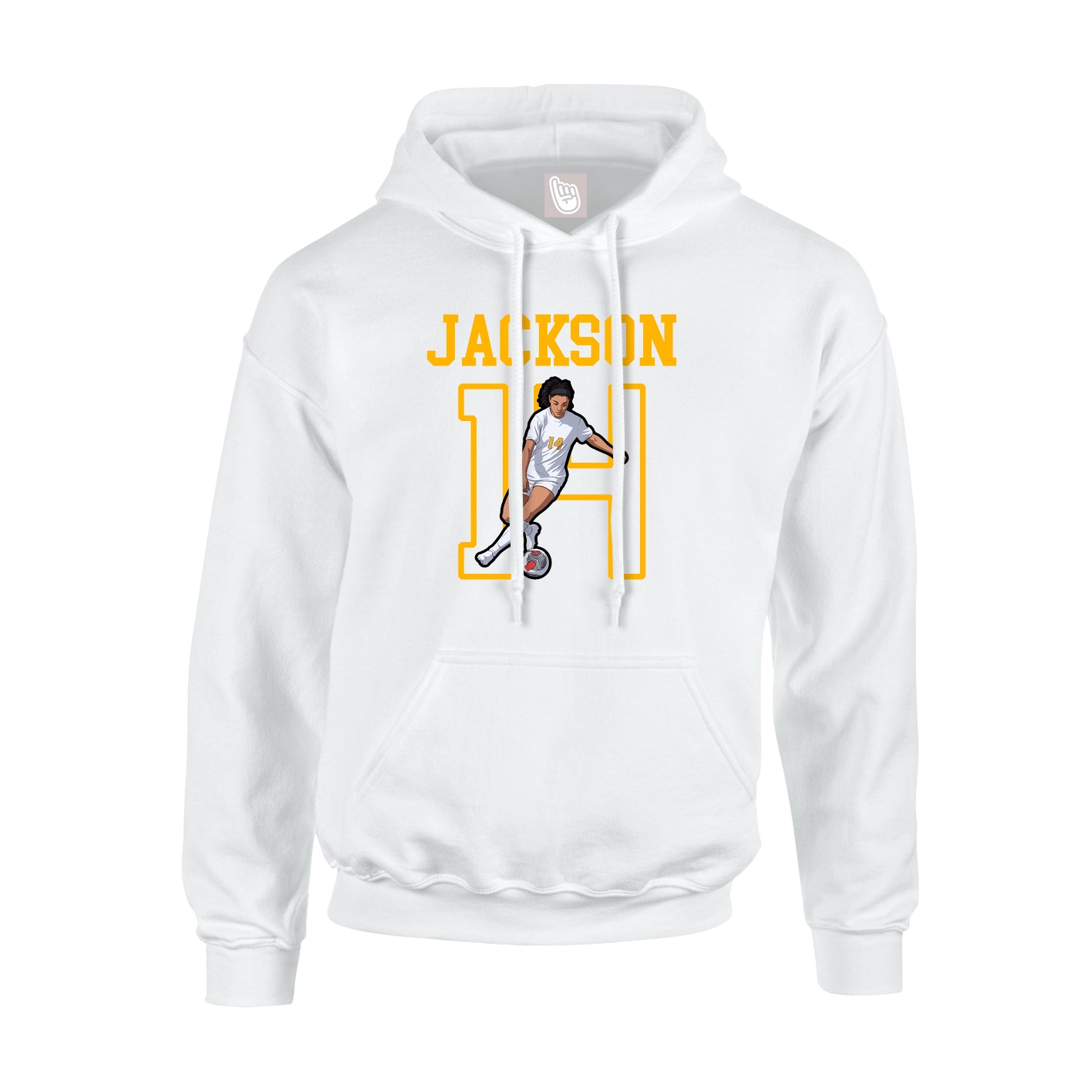 Youth Hoodie — Shirsey in White