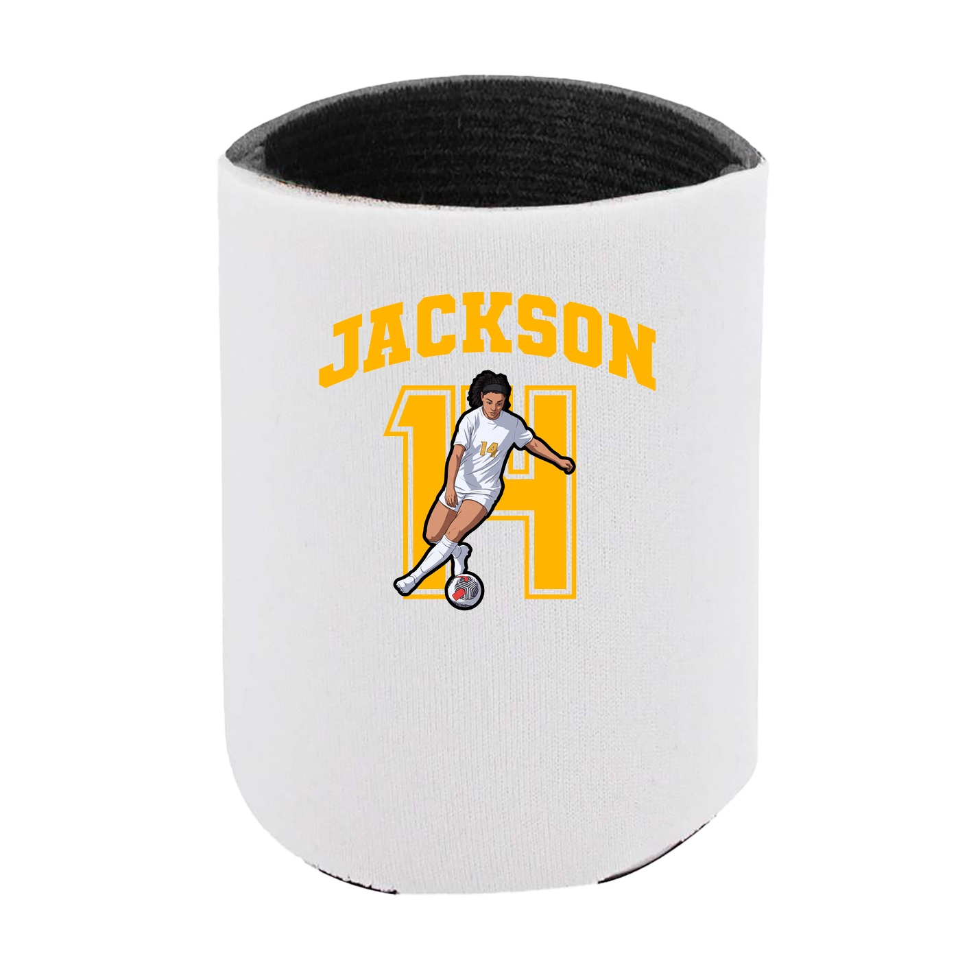 Can Holder — Number in White
