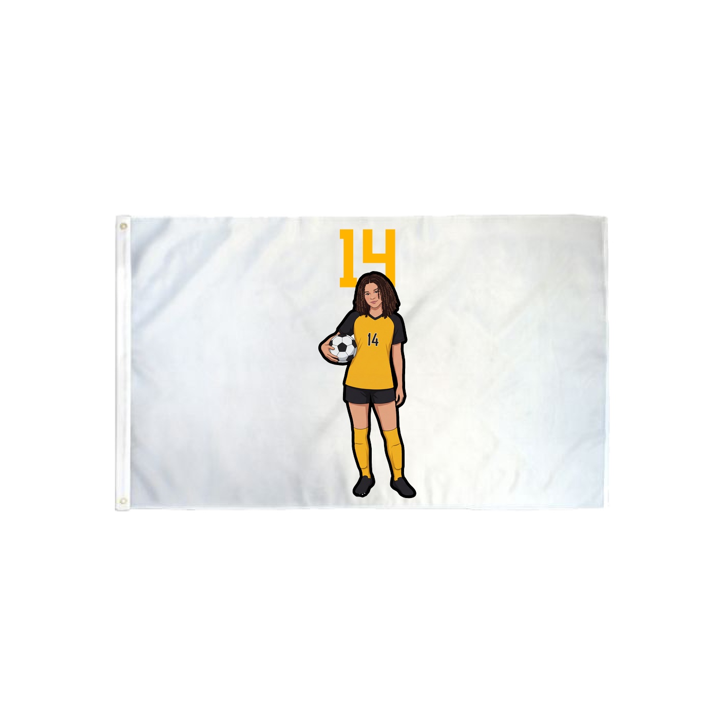 3x5 Flag — Number Top in Classic