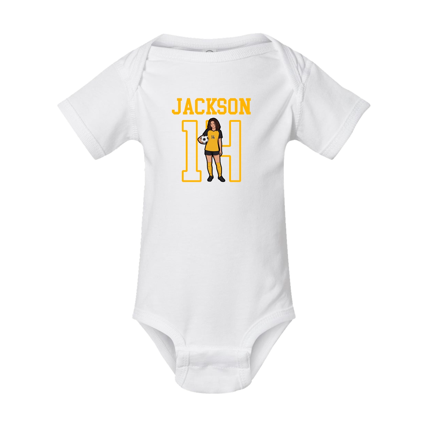 Baby Onesie — Shirsey in White