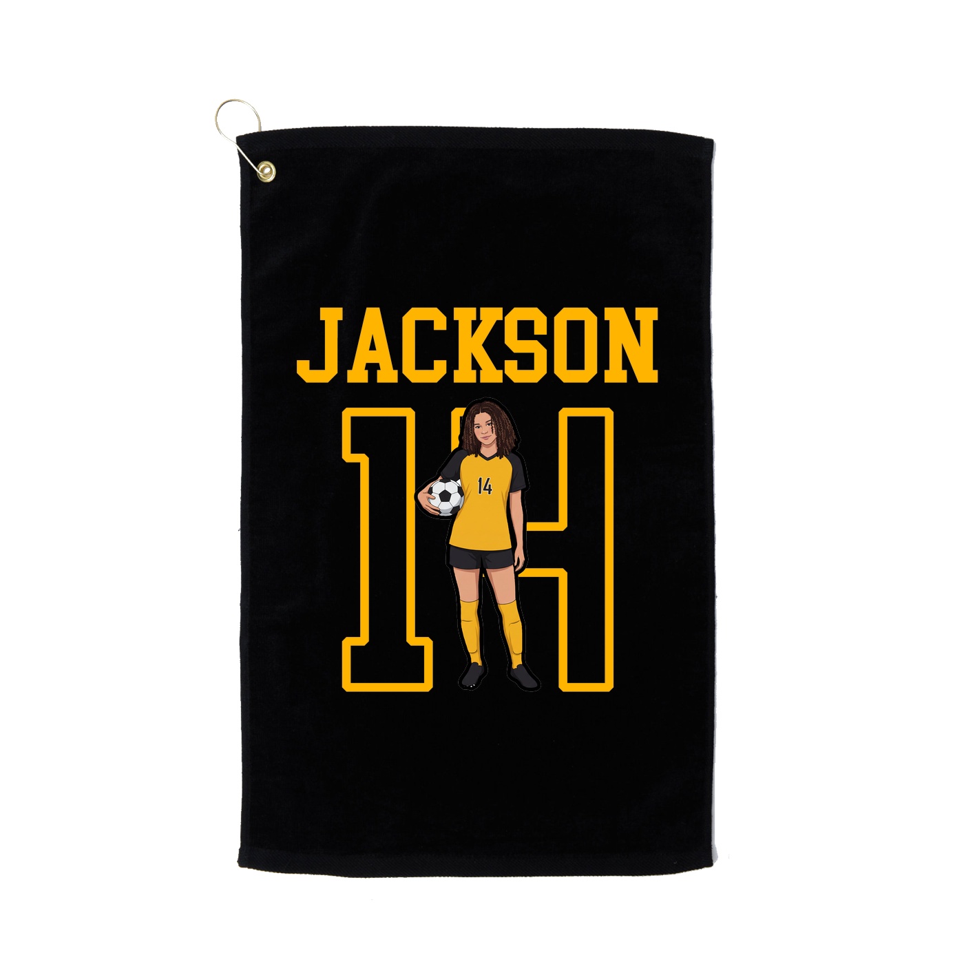 Golf Towel — Shirsey in Black