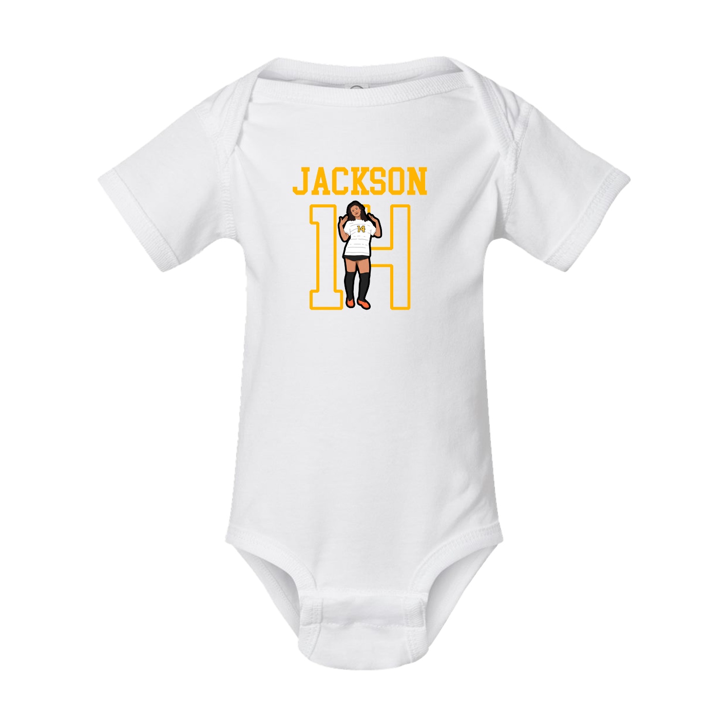 Baby Onesie — Shirsey in White