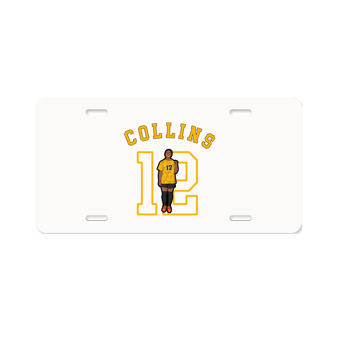 License Plate — Shirsey Arch in Classic