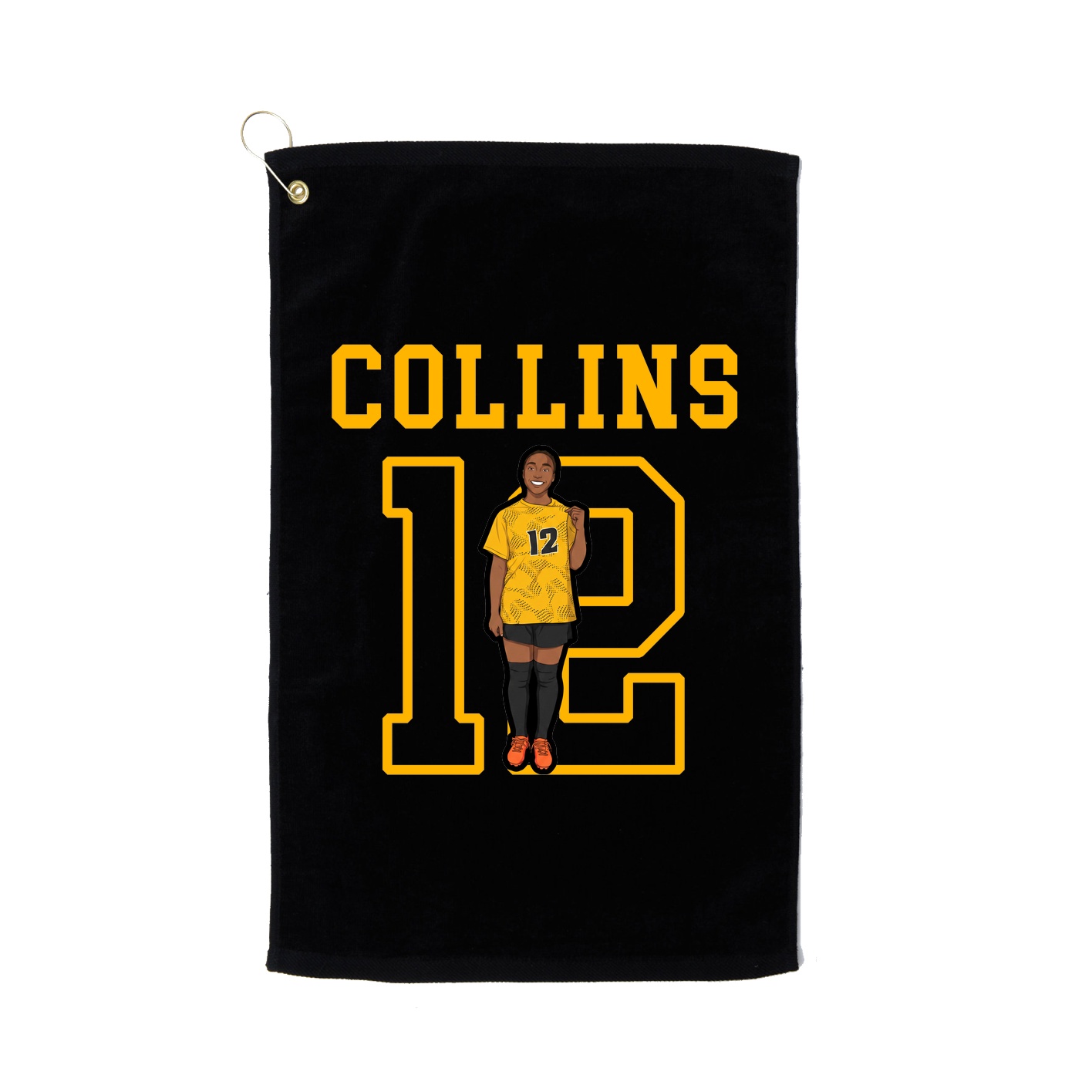 Golf Towel — Shirsey in Black