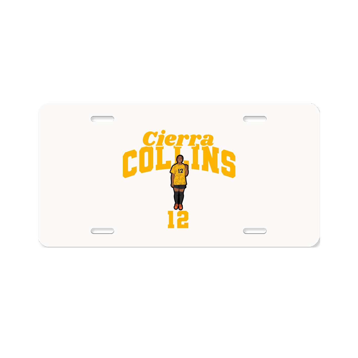 License Plate — Signature Arch in Classic