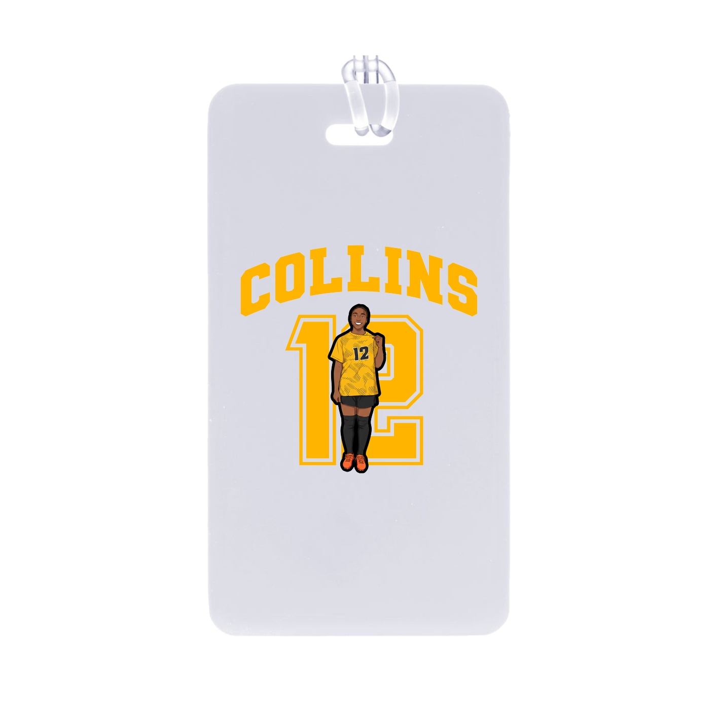 Bag Tag — Number in Classic