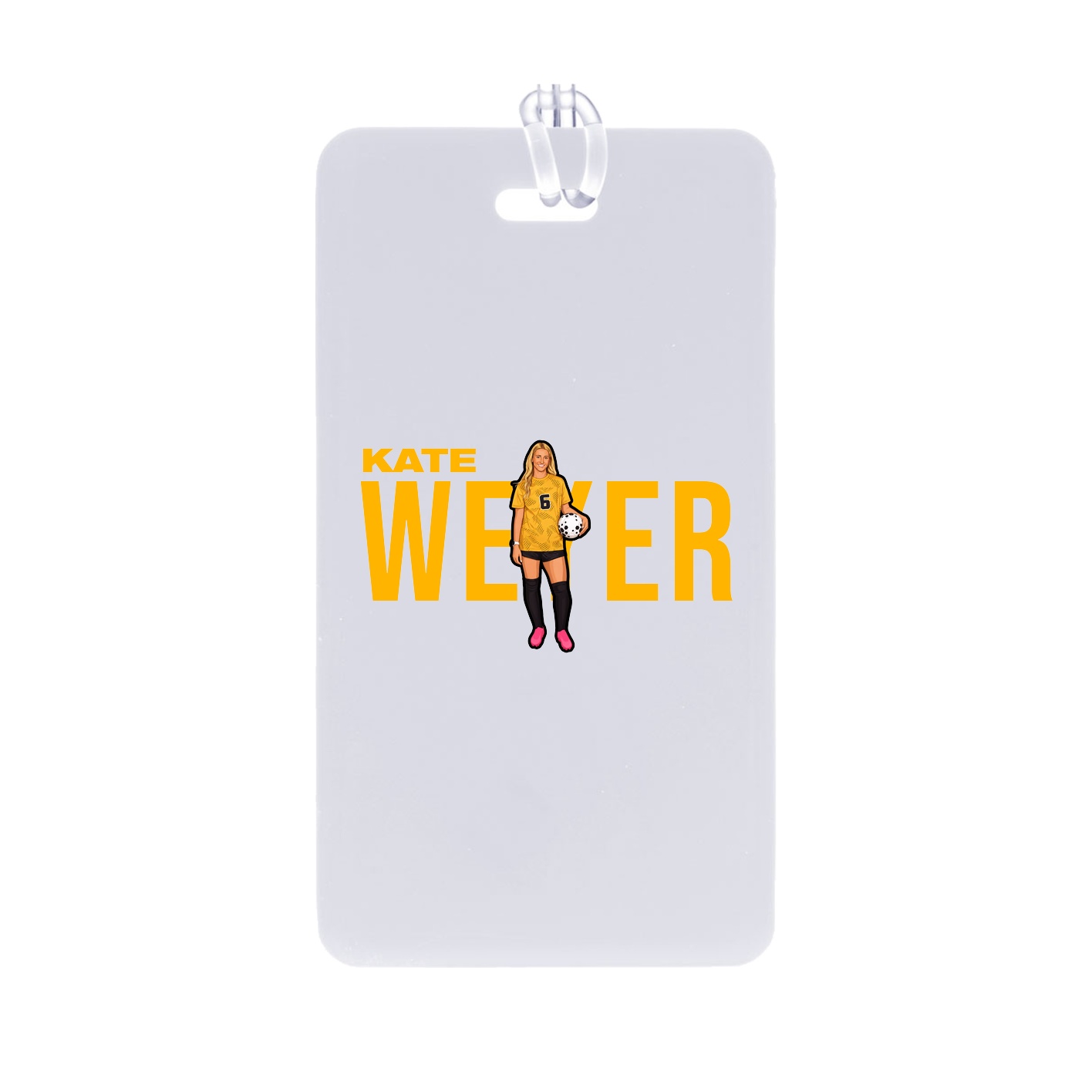 Bag Tag — Player Name in Classic