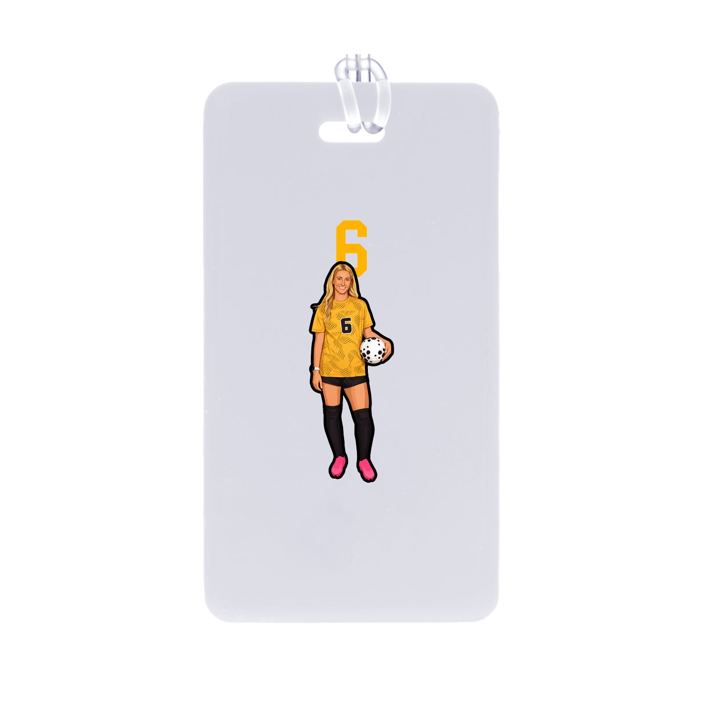 Bag Tag — Number Top in Classic