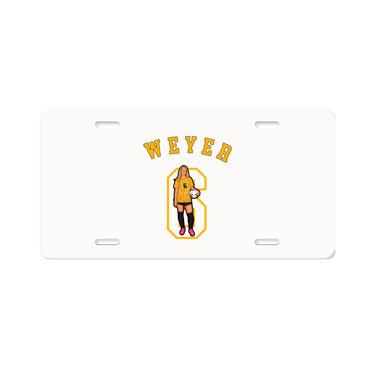 License Plate — Shirsey Arch in Classic