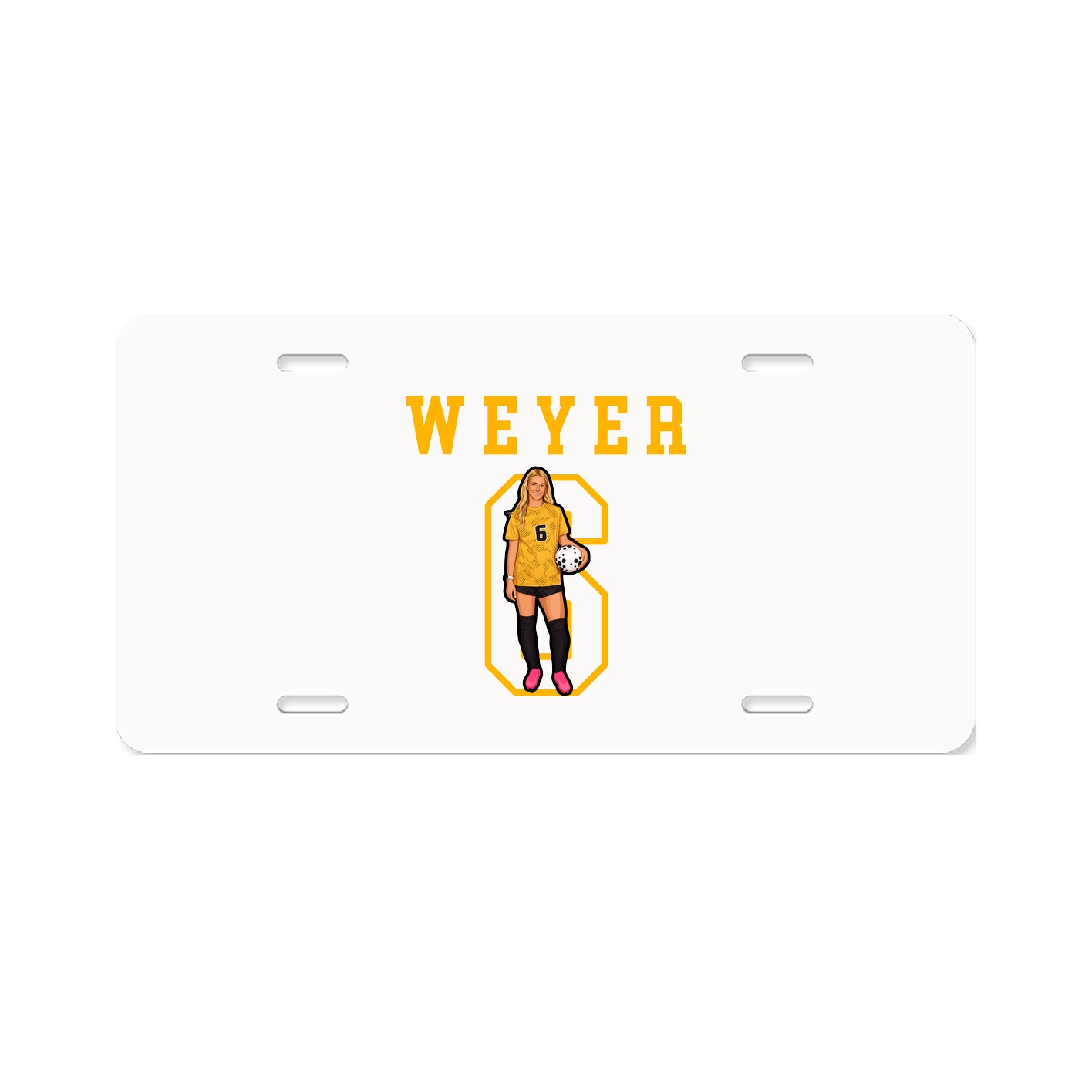 License Plate — Shirsey in Classic
