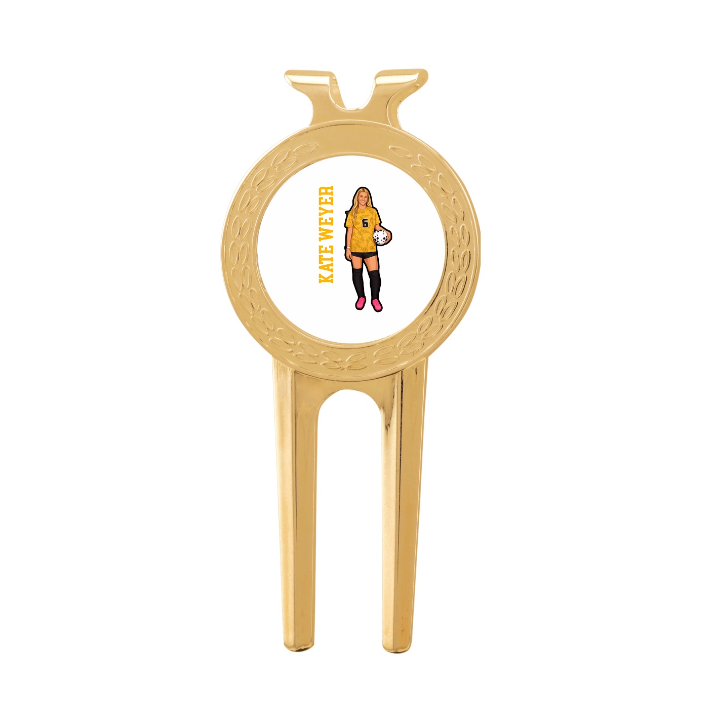 Divot Tool with Ball Marker — Name Vertical in Classic