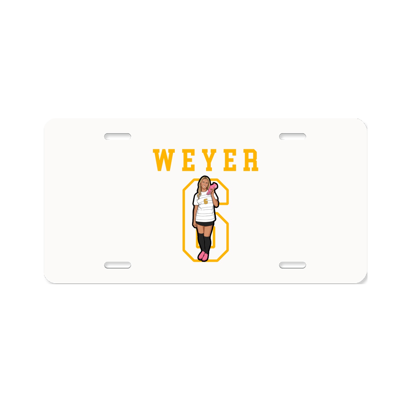 License Plate — Shirsey in Classic