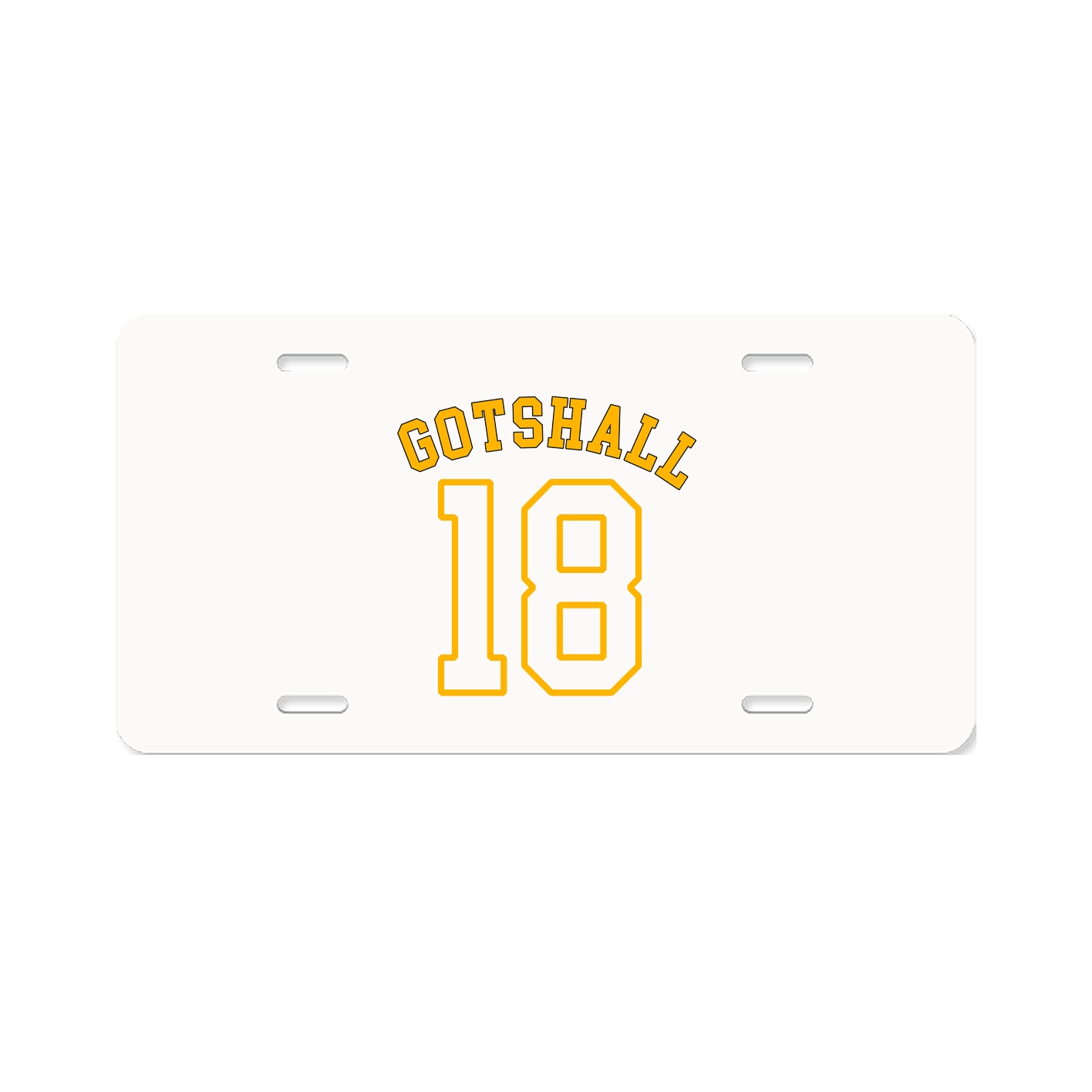 License Plate — Shirsey Arch in Classic