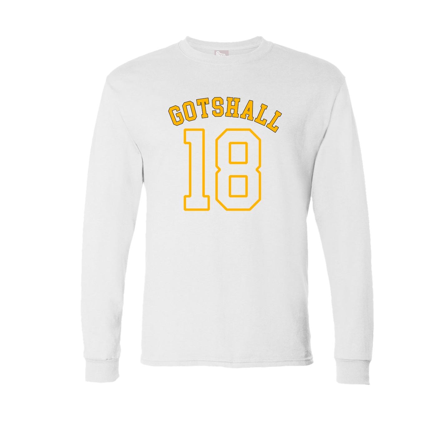 Long Sleeve Tee — Shirsey Arch in White