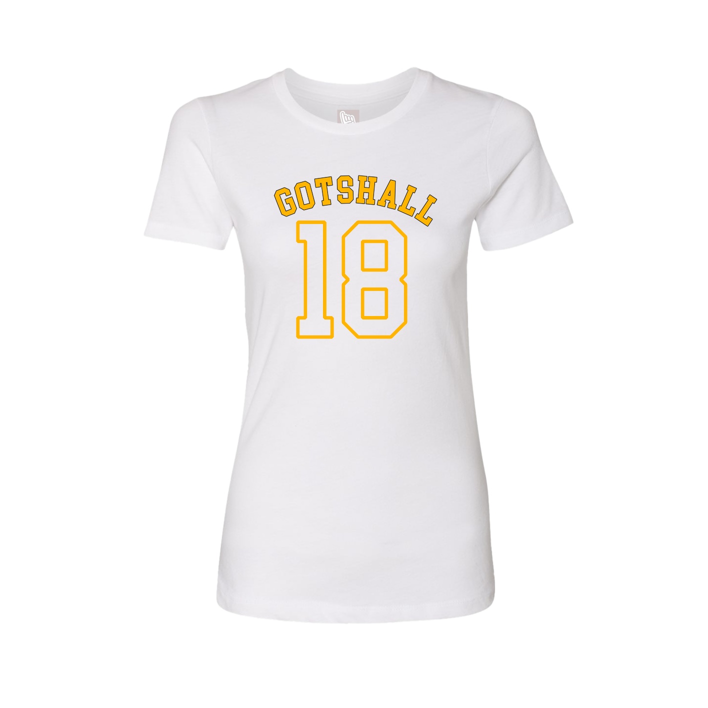 Womens Tee — Shirsey Arch in White
