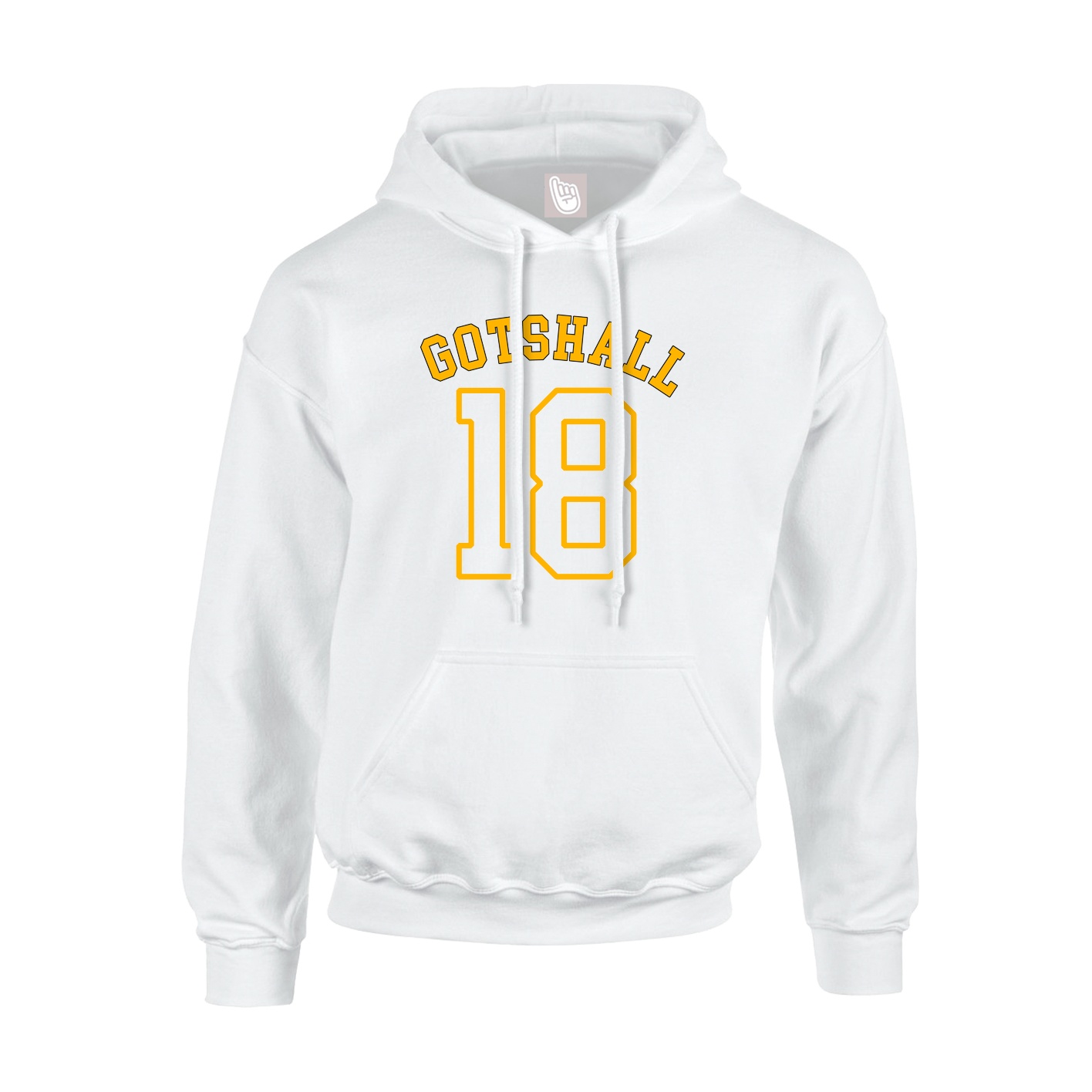Hoodie — Shirsey Arch in White