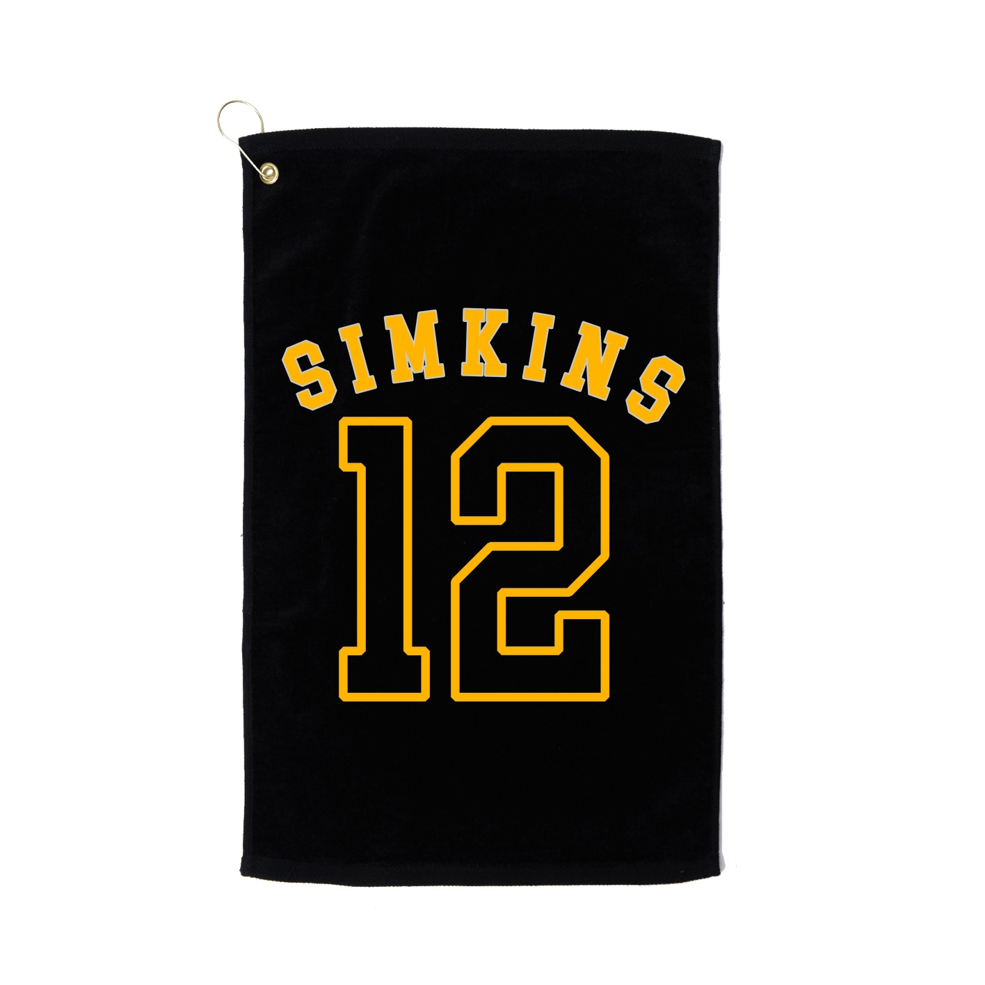 Golf Towel — Shirsey Arch in Black