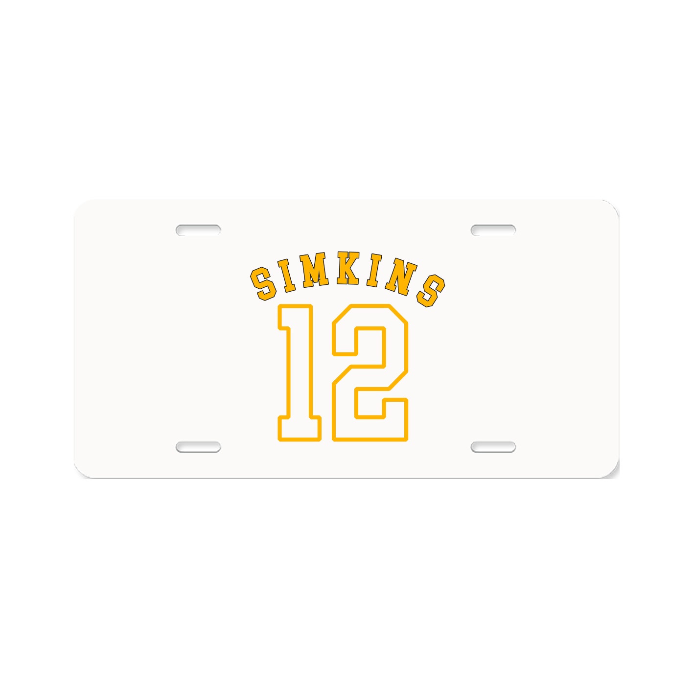 License Plate — Shirsey Arch in Classic