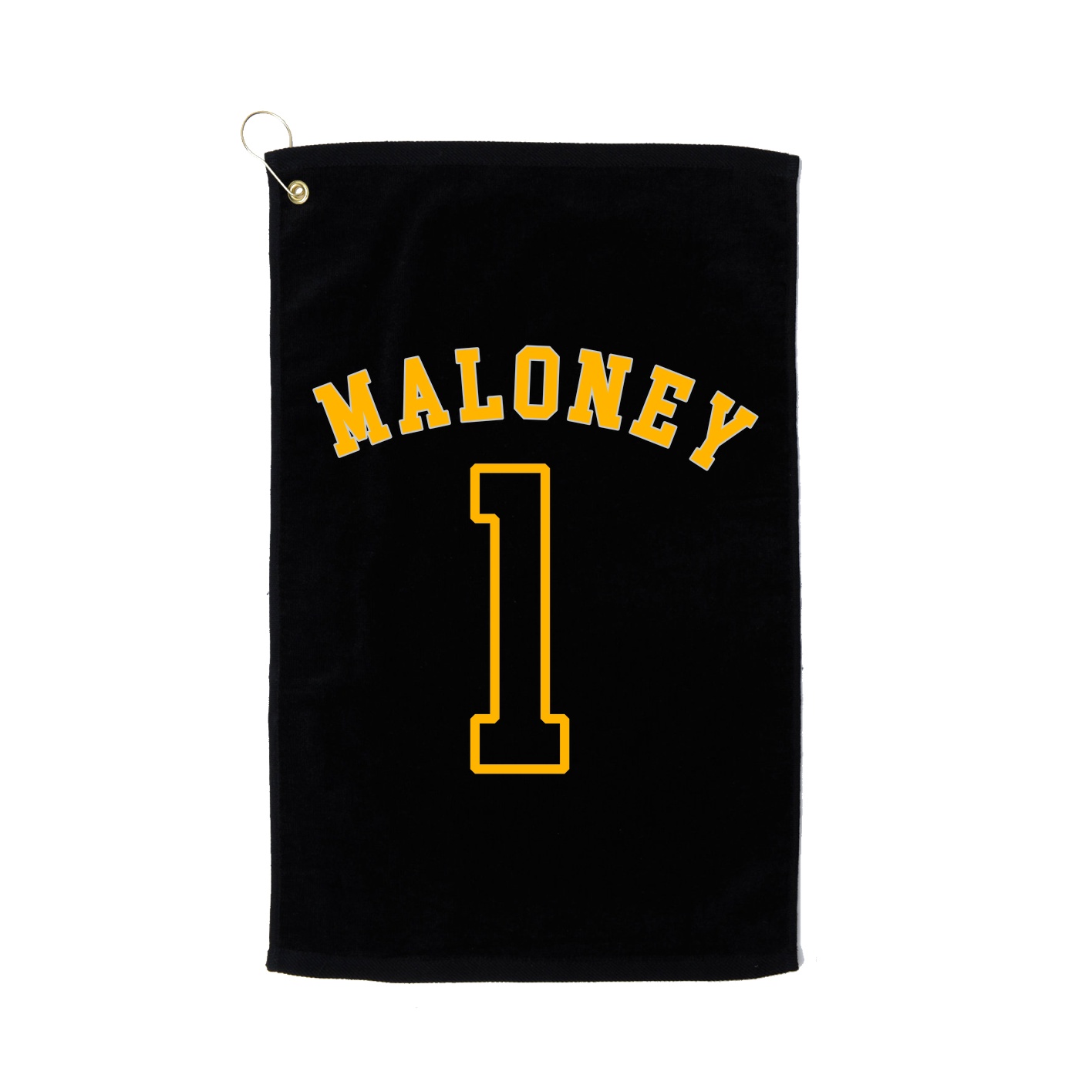 Golf Towel — Shirsey Arch in Black