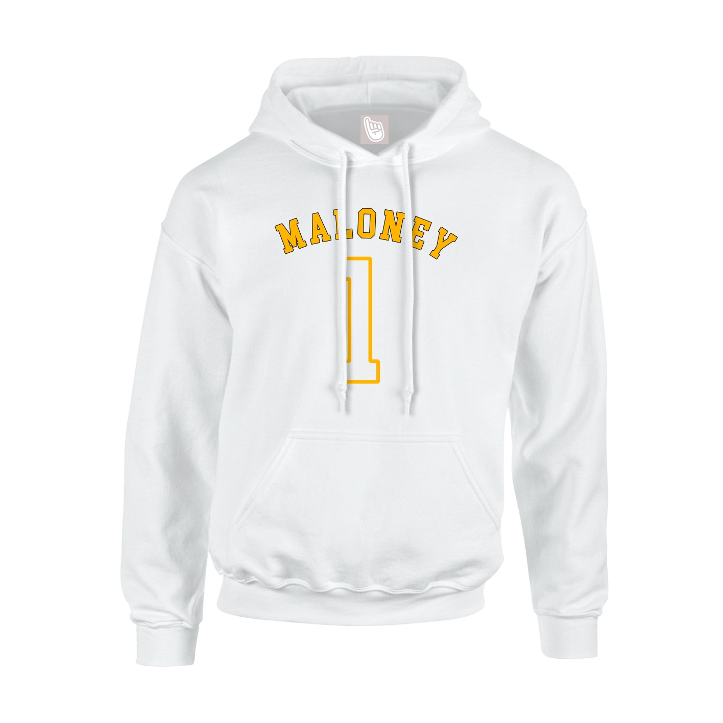 Hoodie — Shirsey Arch in White