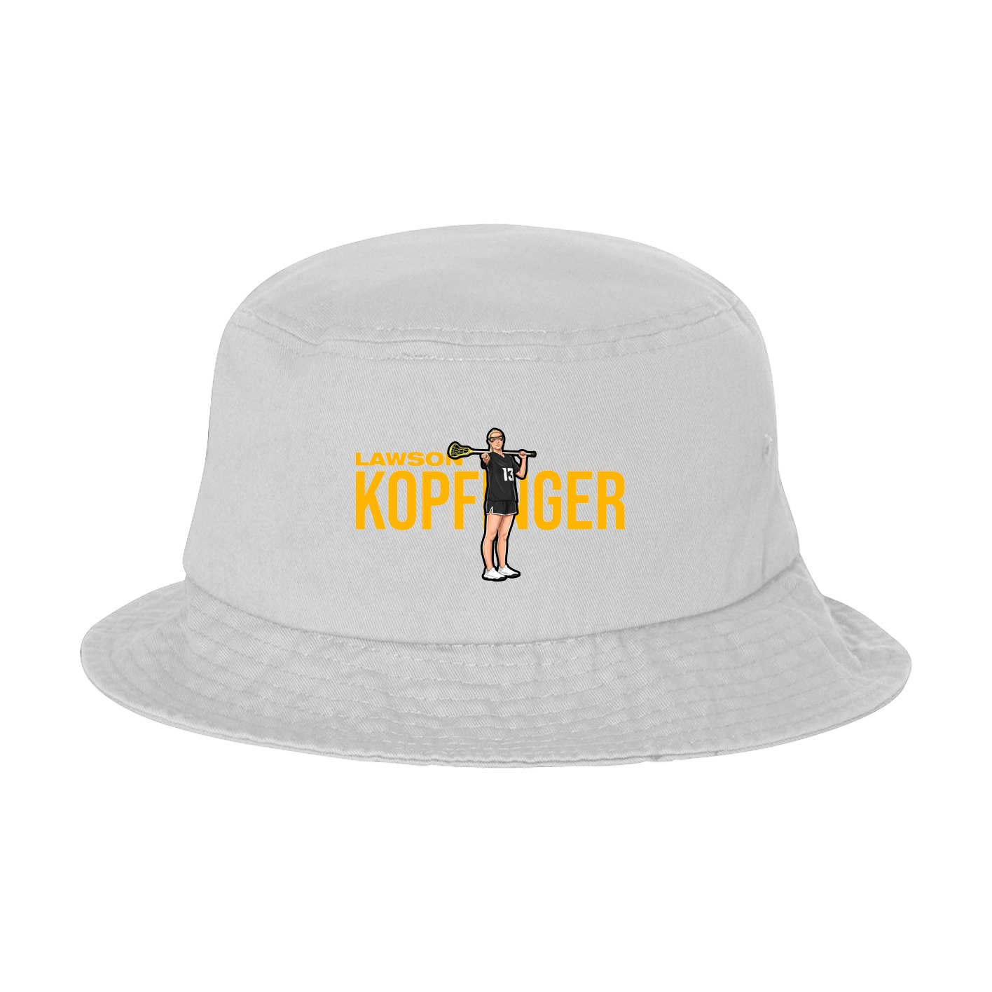 Bucket Cap — Player Name in White