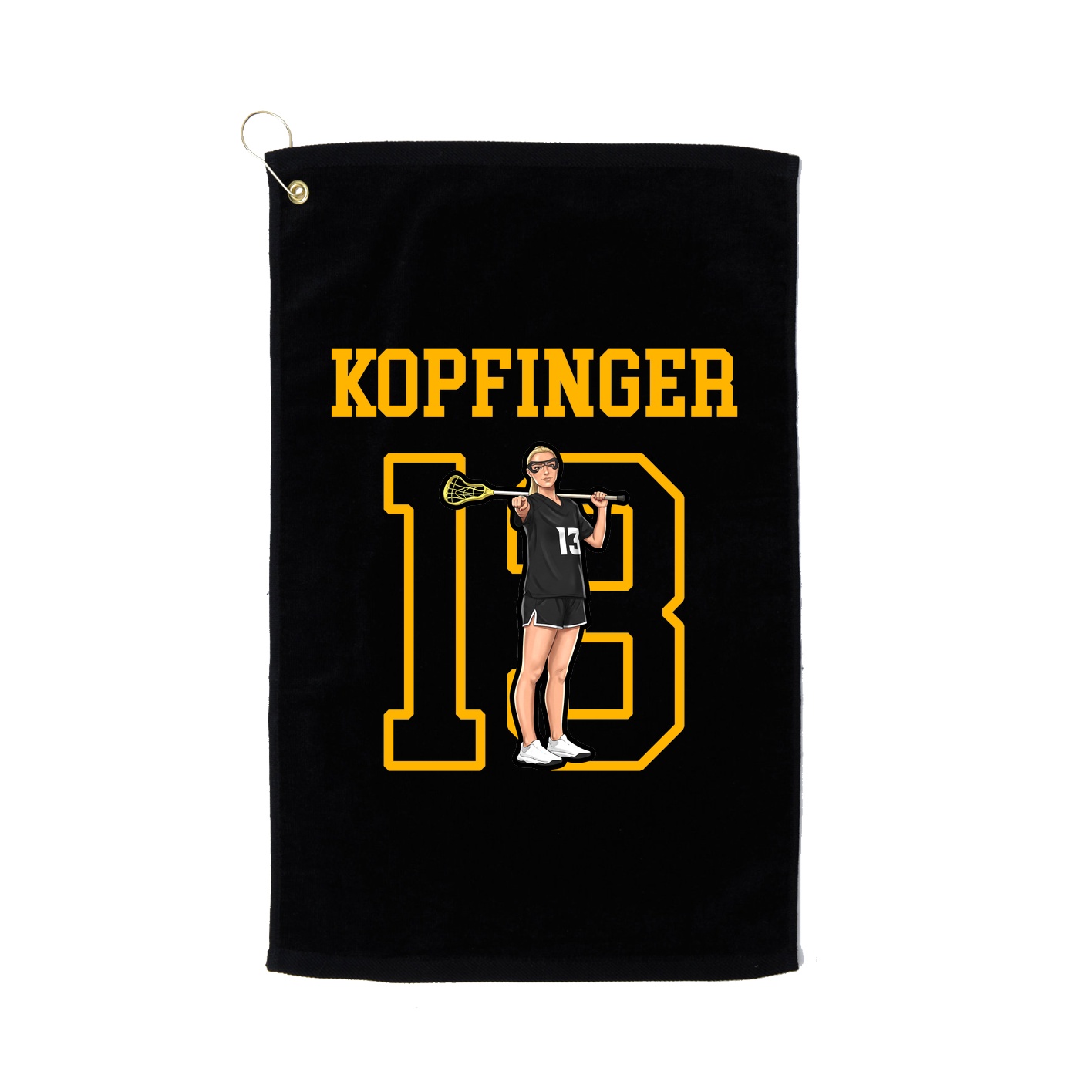 Golf Towel — Shirsey in Black