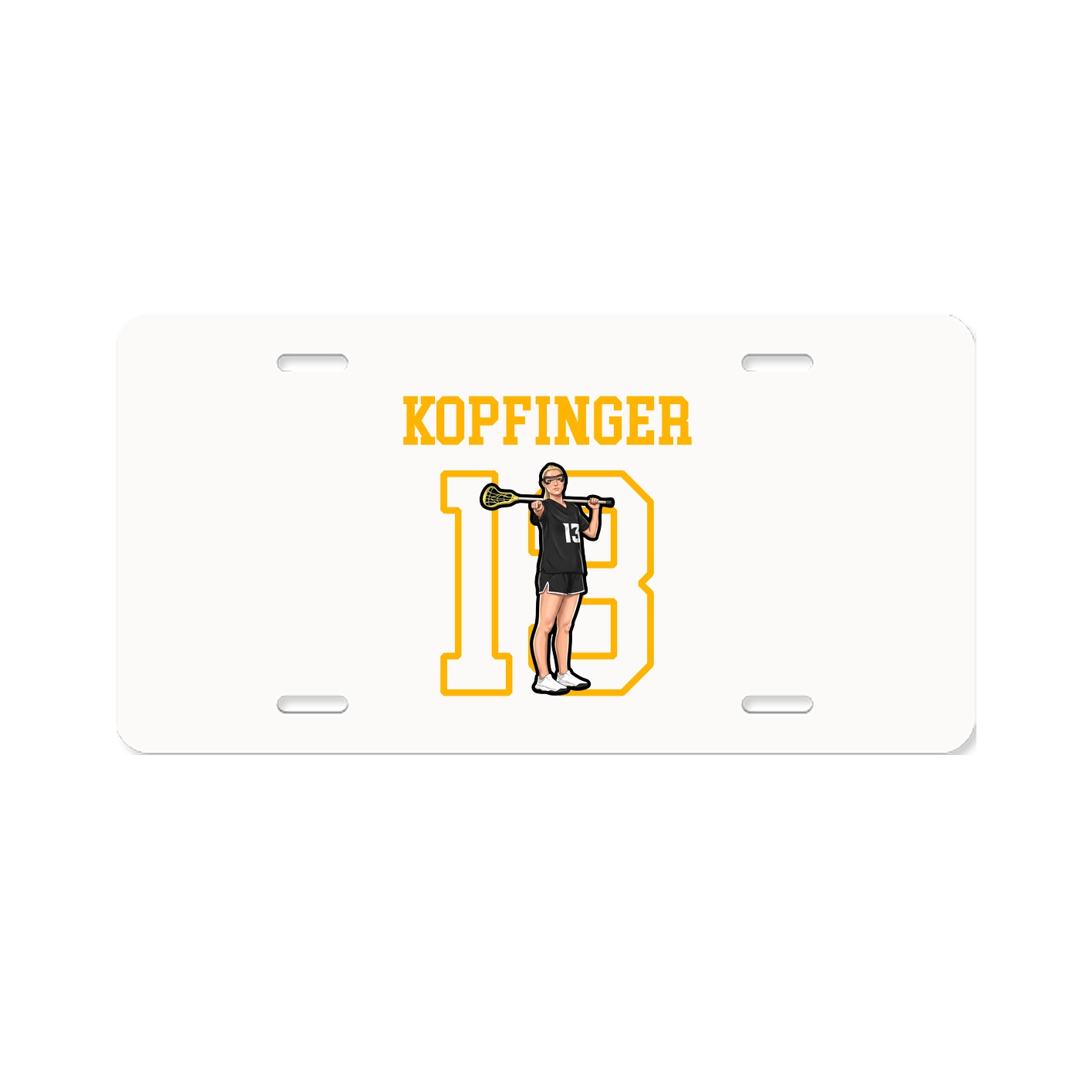 License Plate — Shirsey in Classic