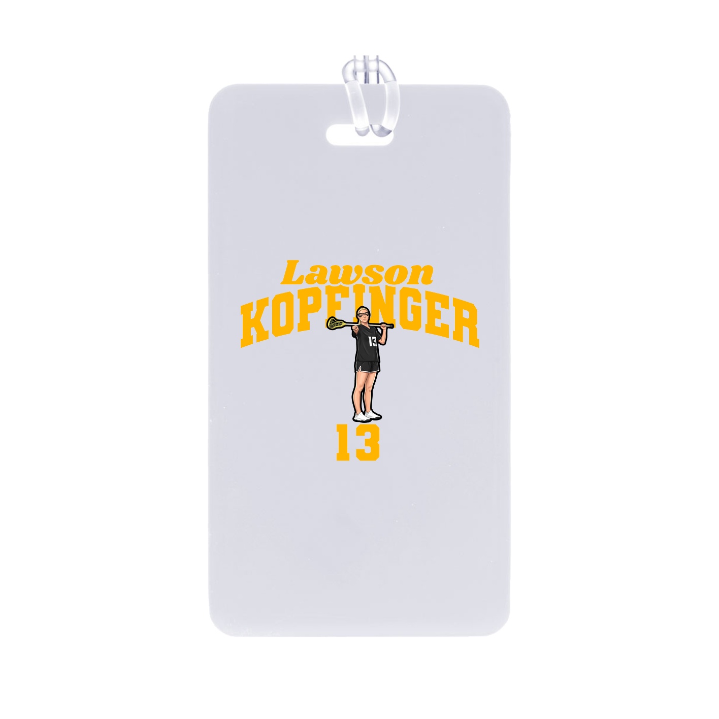 Bag Tag — Signature Arch in Classic