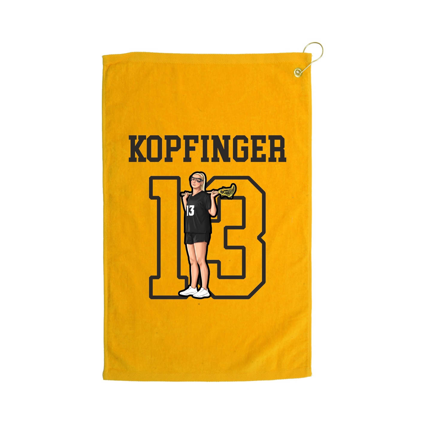 Golf Towel — Shirsey in Gold