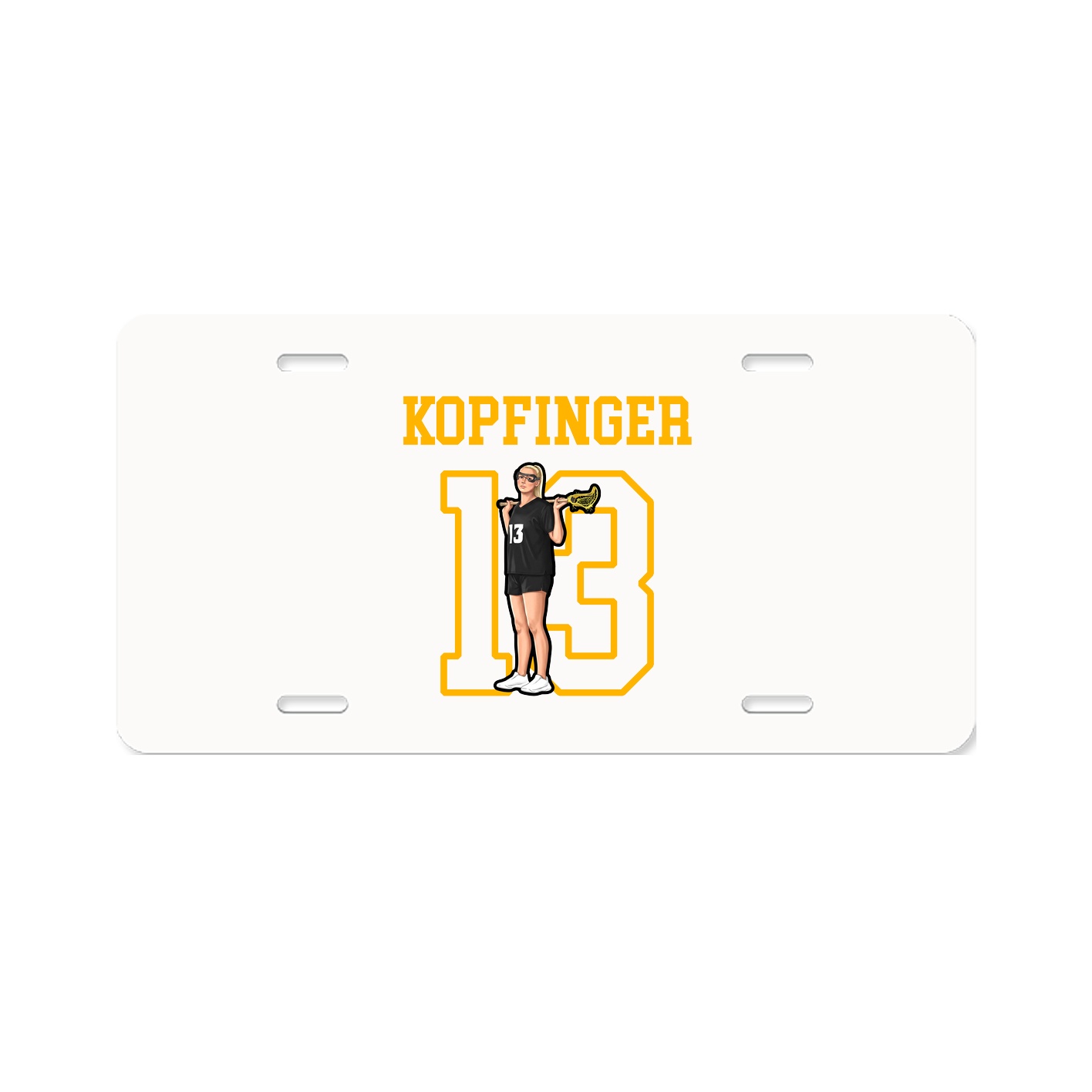 License Plate — Shirsey in Classic