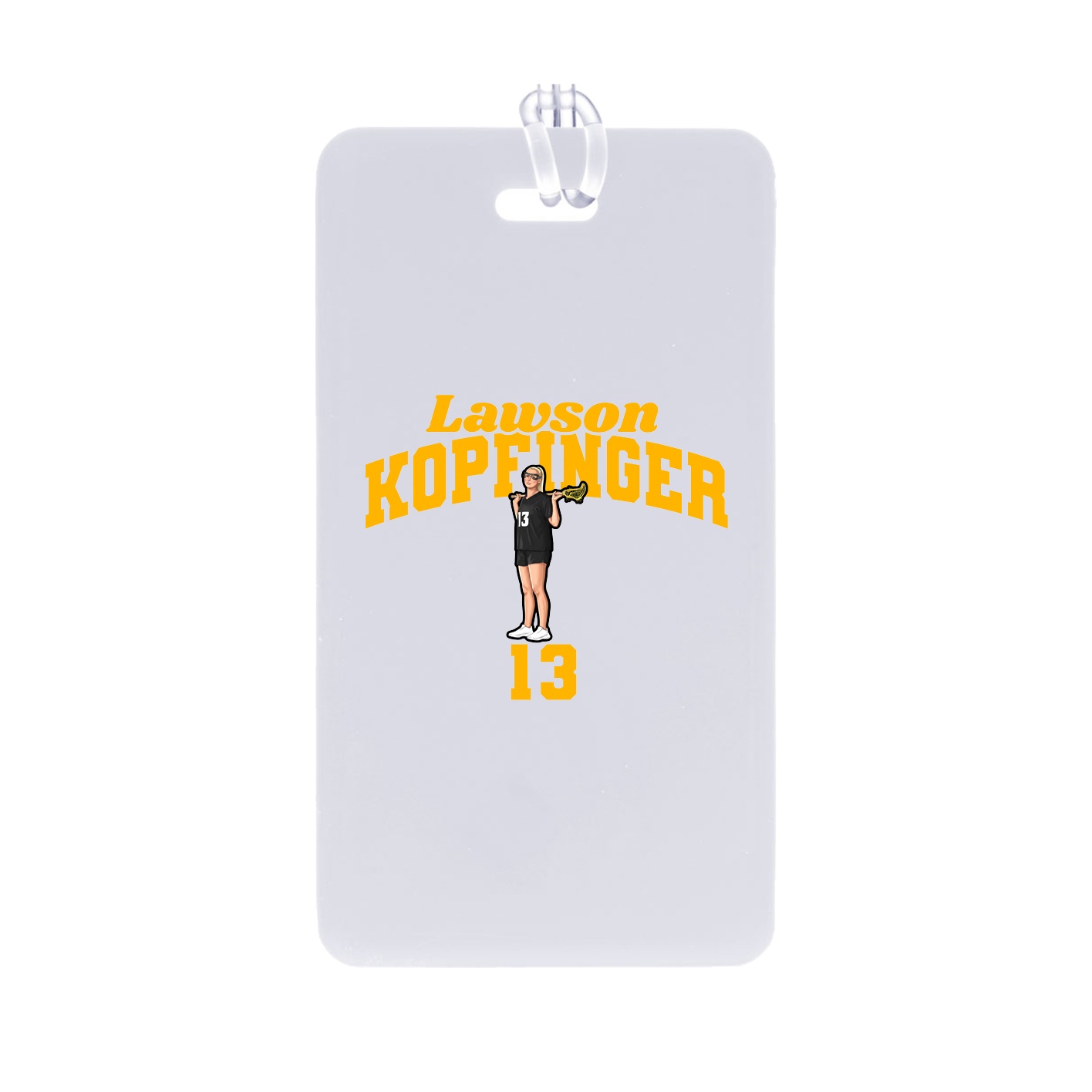 Bag Tag — Signature Arch in Classic