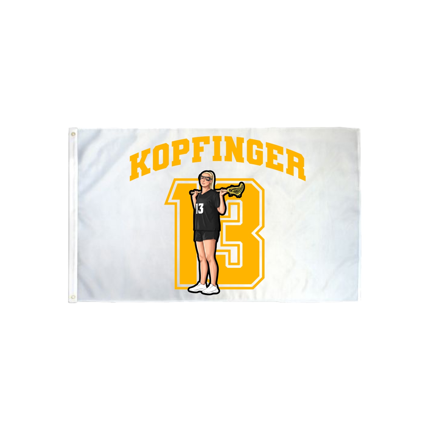 3x5 Flag — Number in Classic