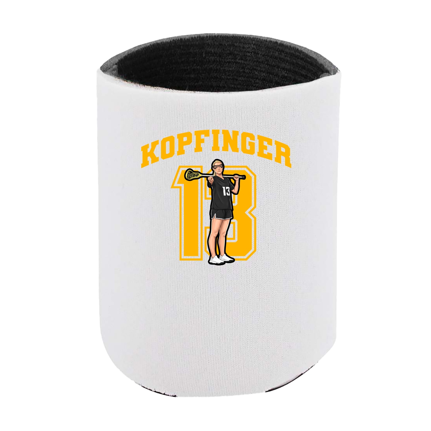 Can Holder — Number in White