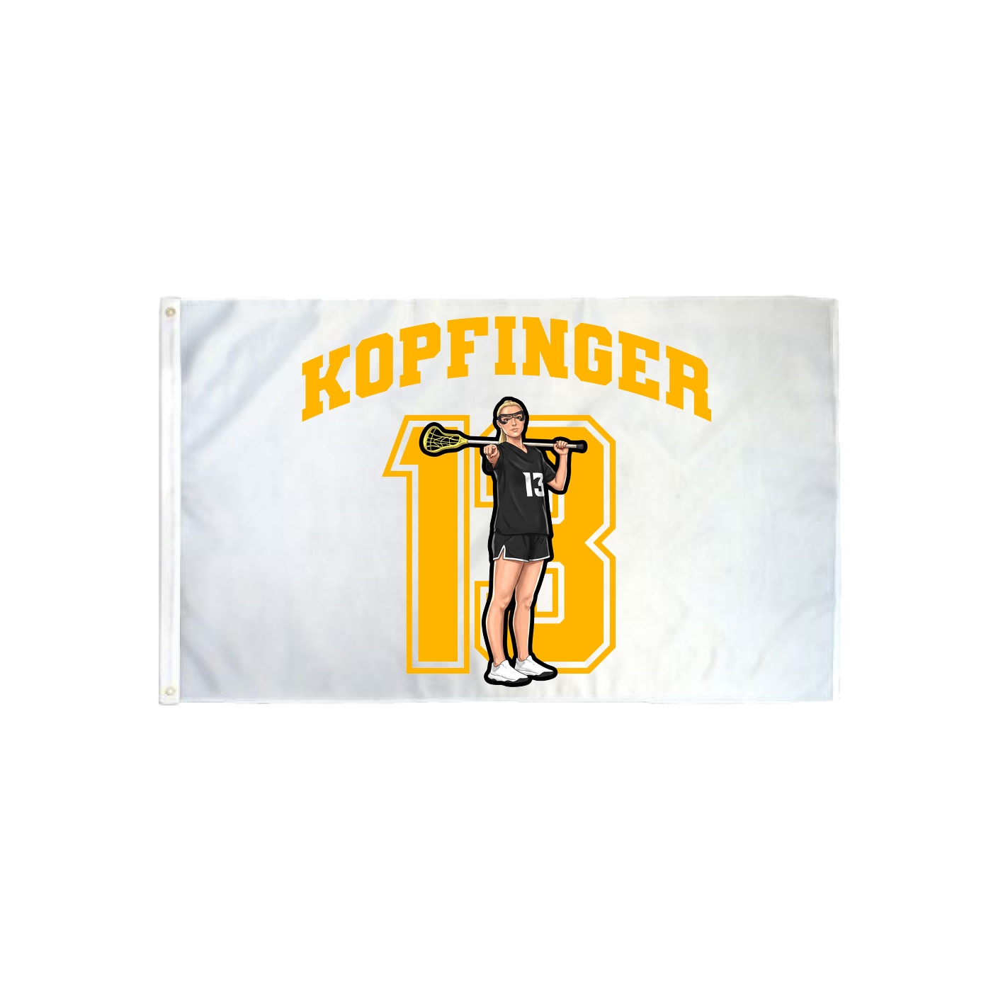 3x5 Flag — Number in Classic