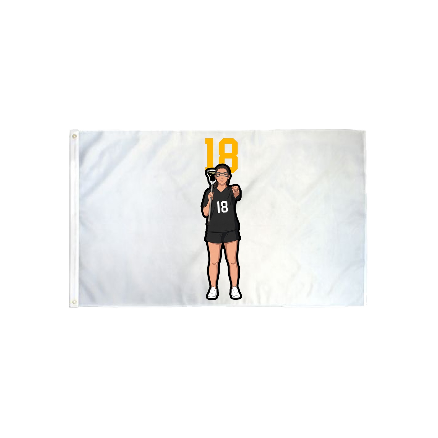 3x5 Flag — Number Top in Classic