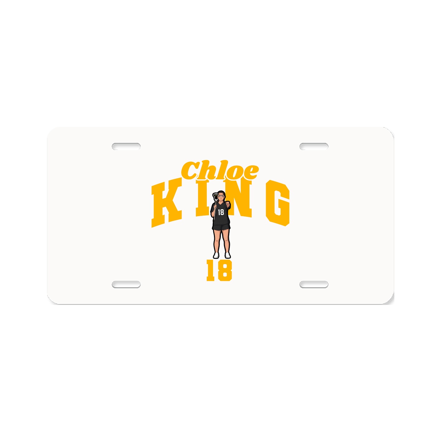 License Plate — Signature Arch in Classic