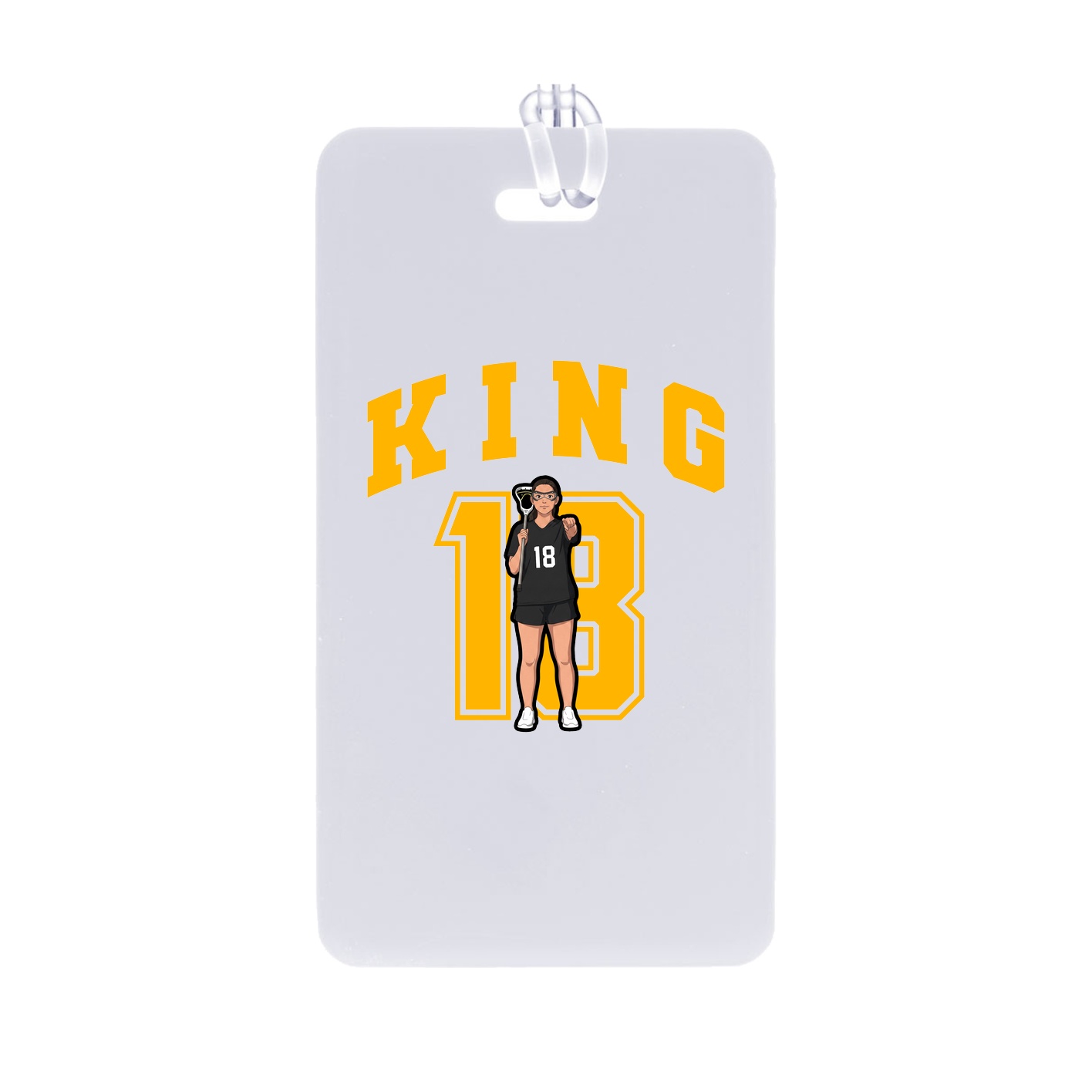 Bag Tag — Number in Classic
