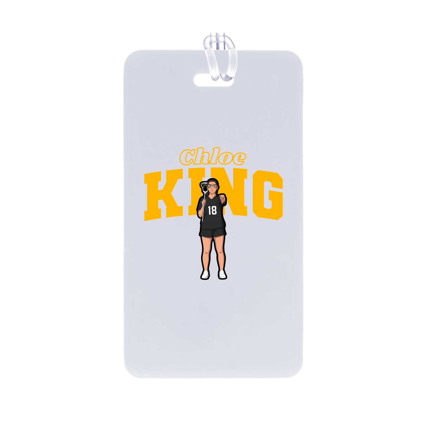 Bag Tag — Name Arch in Classic