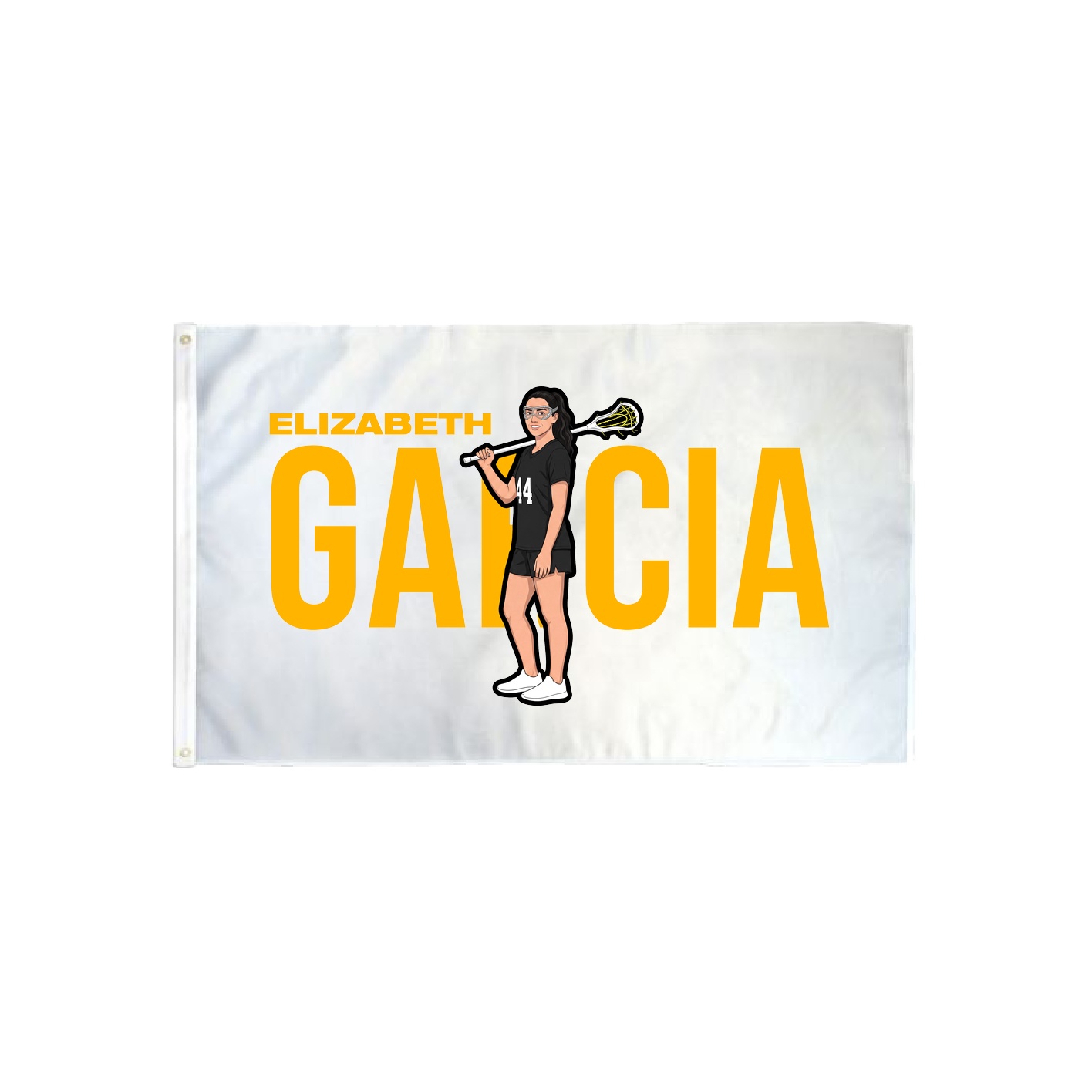 3x5 Flag — Player Name in Classic