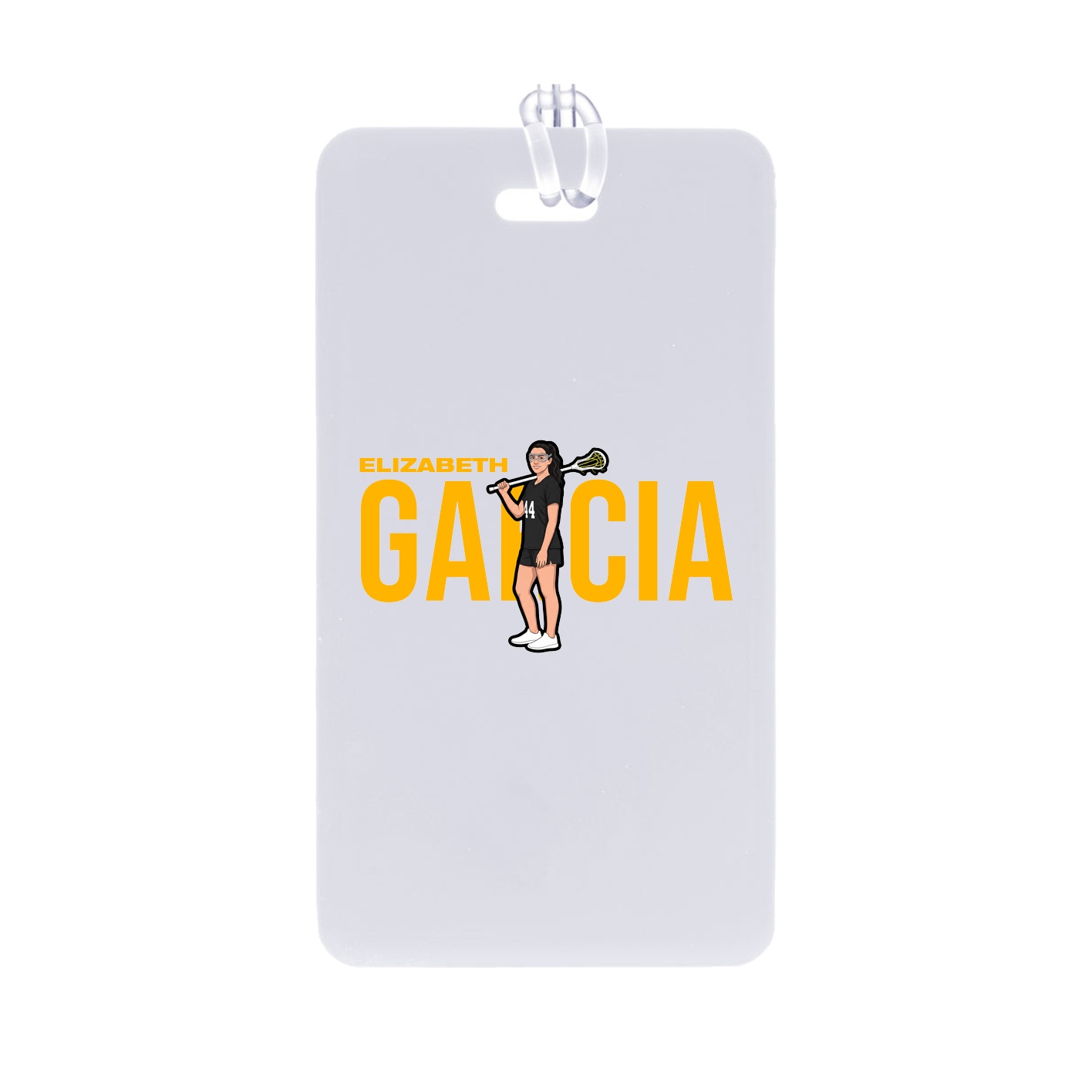 Bag Tag — Player Name in Classic