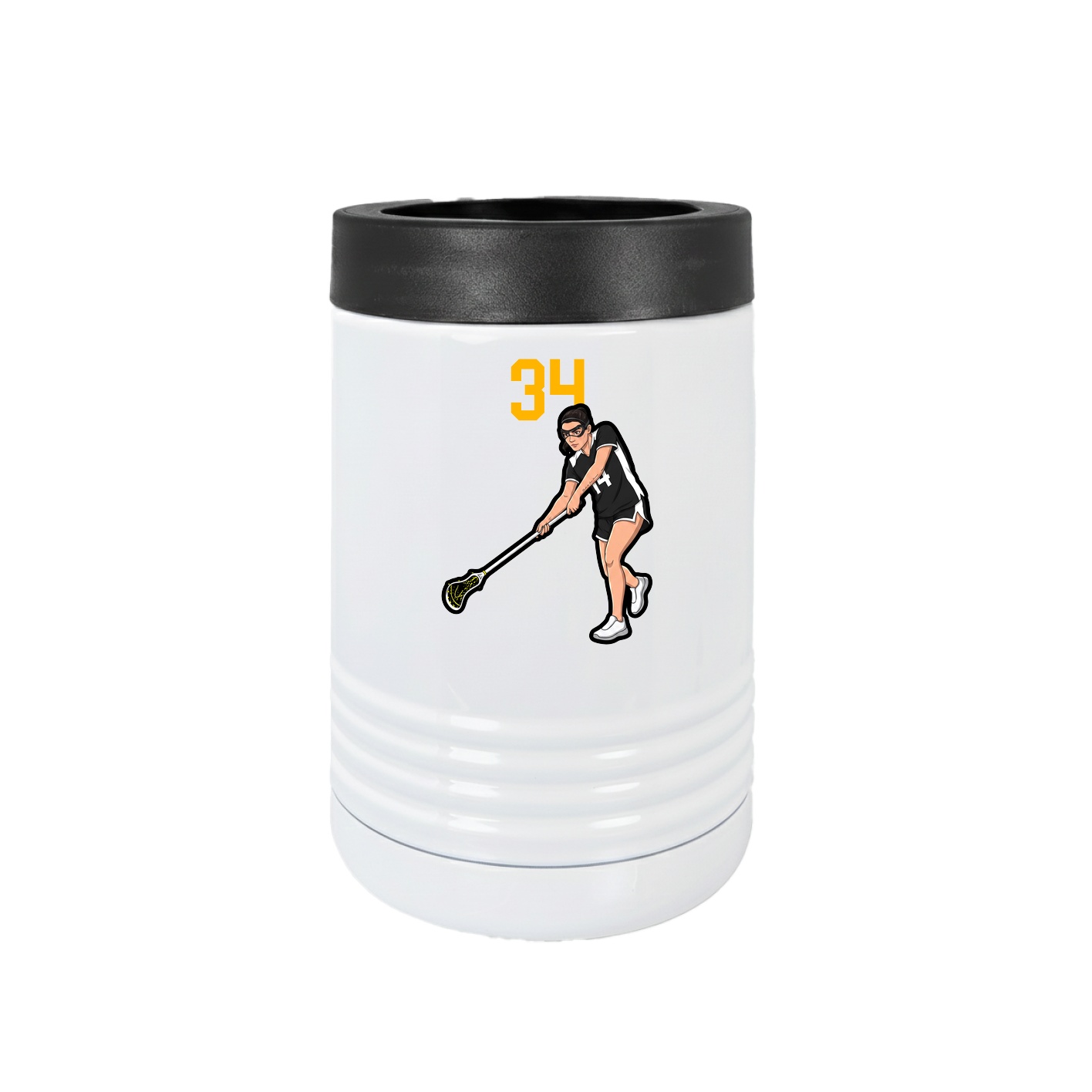 Beverage Holder — Number Top in White