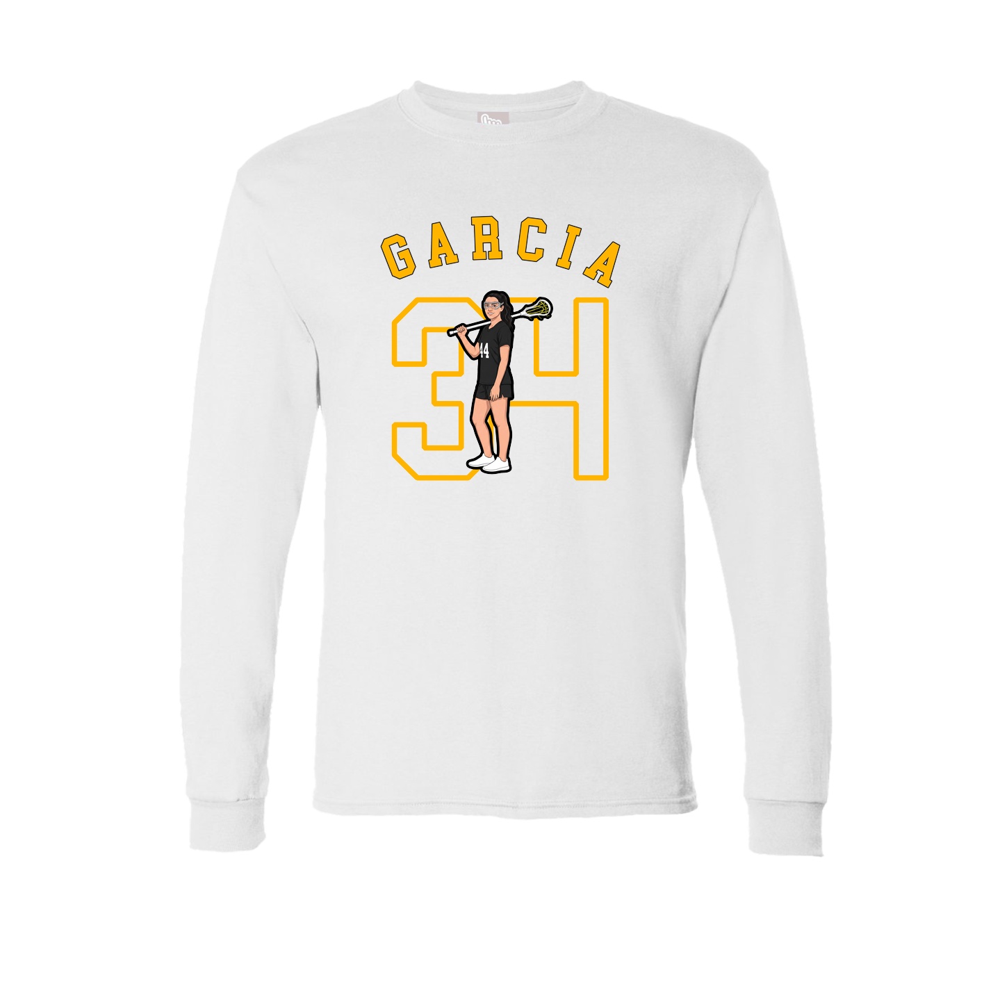 Long Sleeve Tee — Shirsey Arch in White