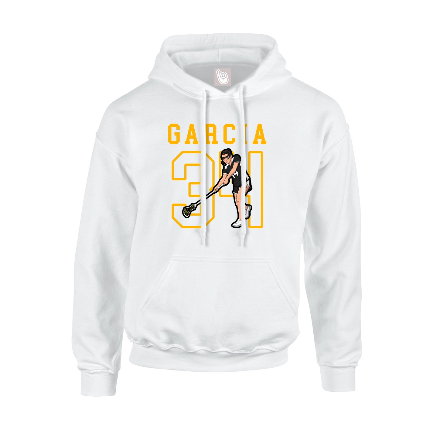 Youth Hoodie — Shirsey in White