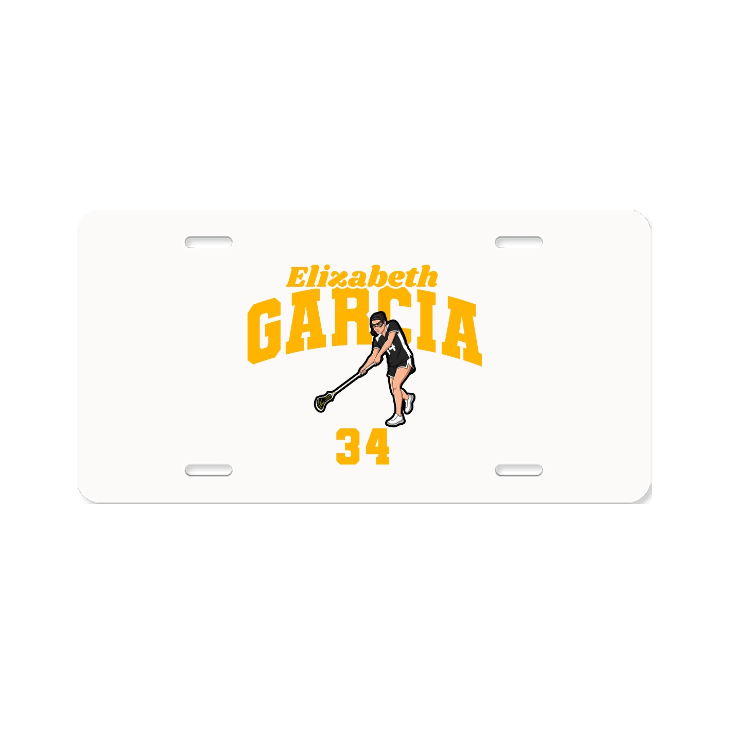 License Plate — Signature Arch in Classic